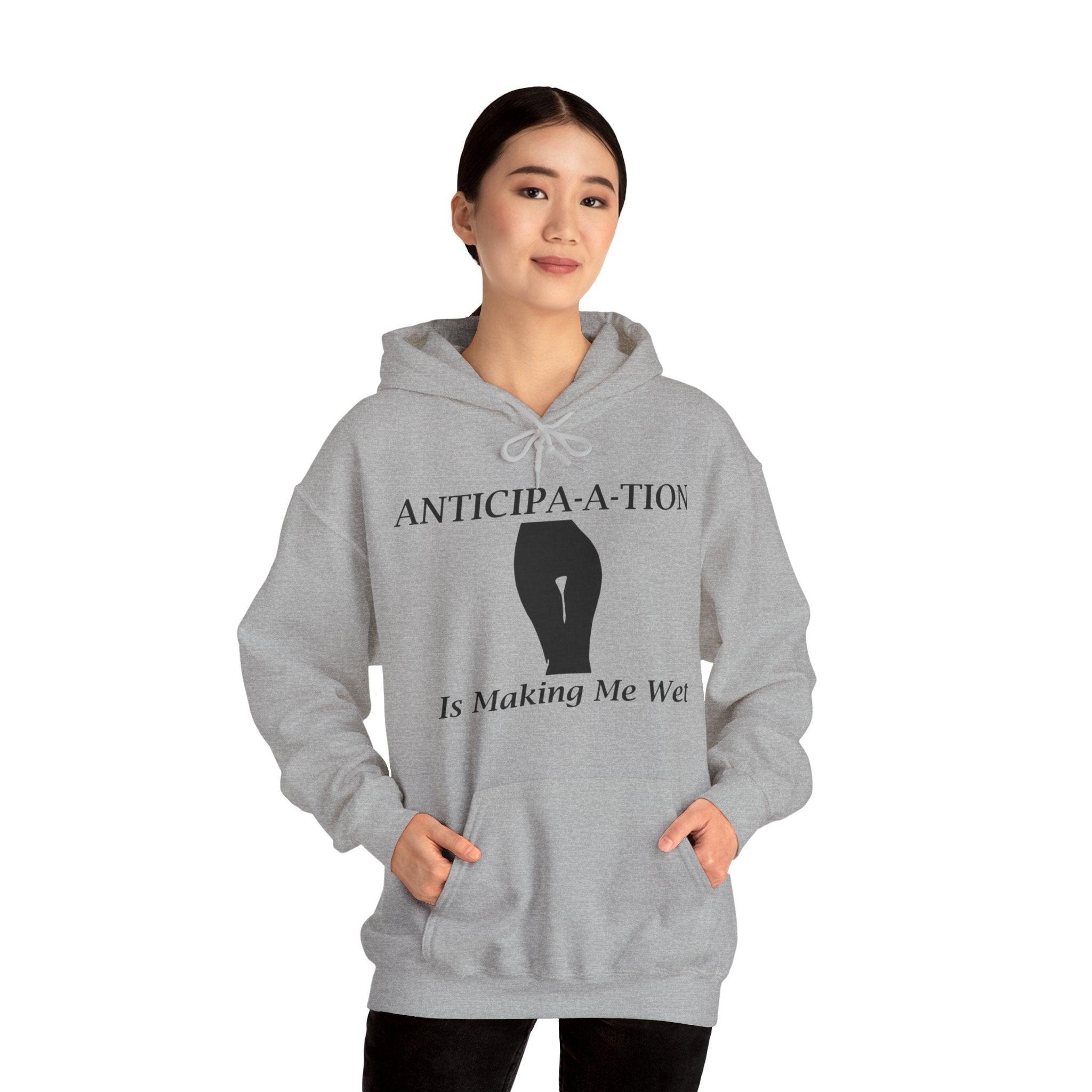 Anticipa-a-tion Is Making Me Wet - Hoodie - Witty Twisters Fashions