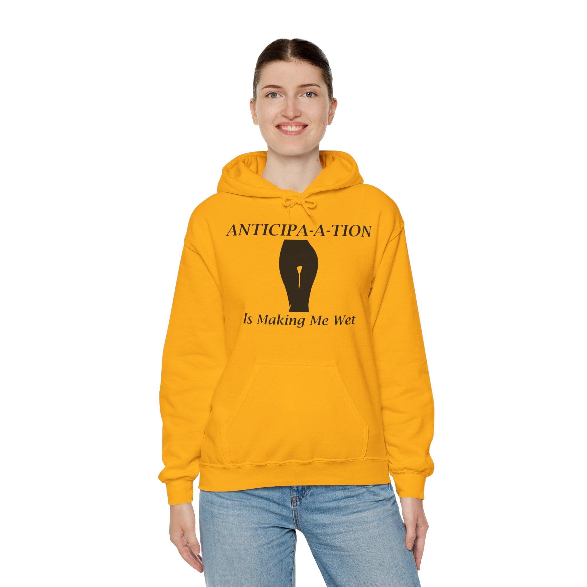 Anticipa-a-tion Is Making Me Wet - Hoodie - Witty Twisters Fashions