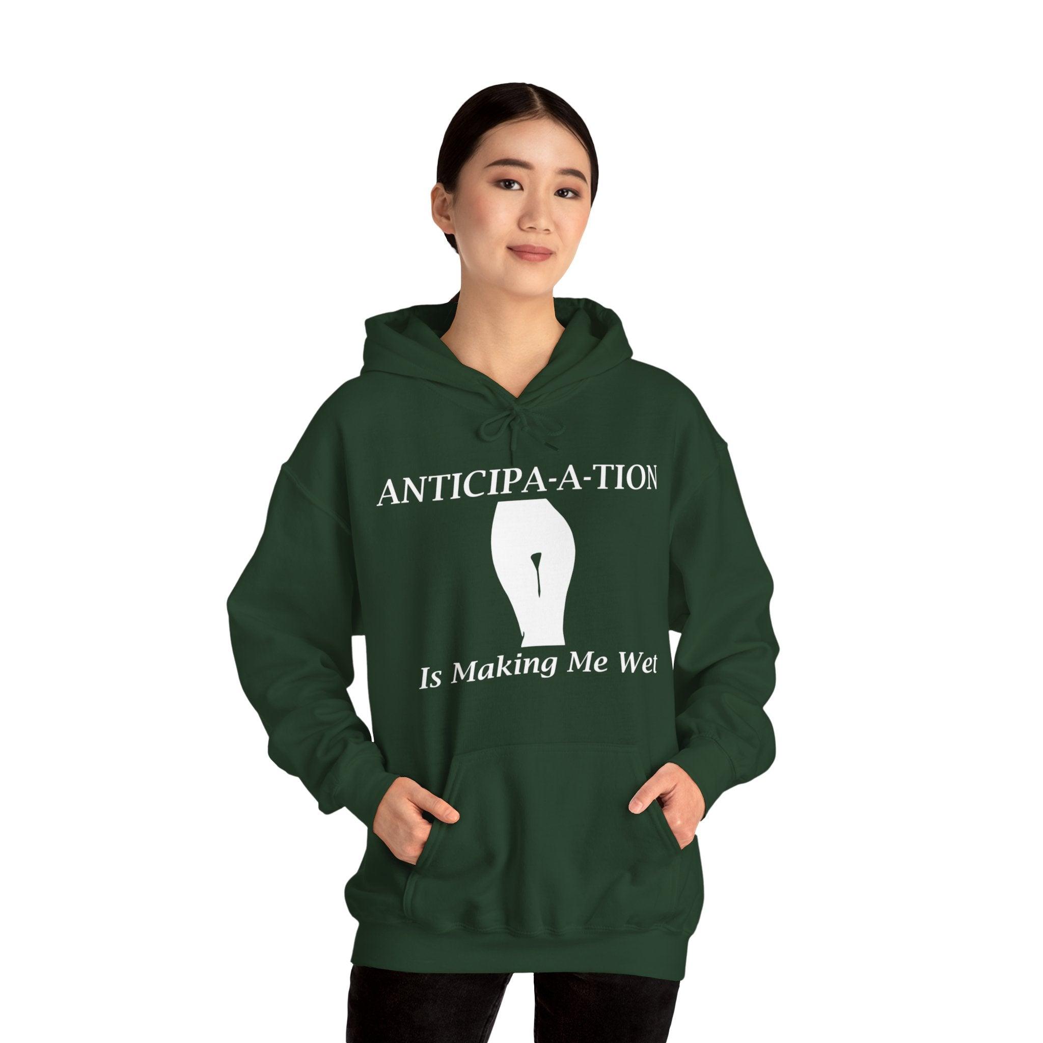 Anticipa-a-tion Is Making Me Wet - Hoodie - Witty Twisters Fashions