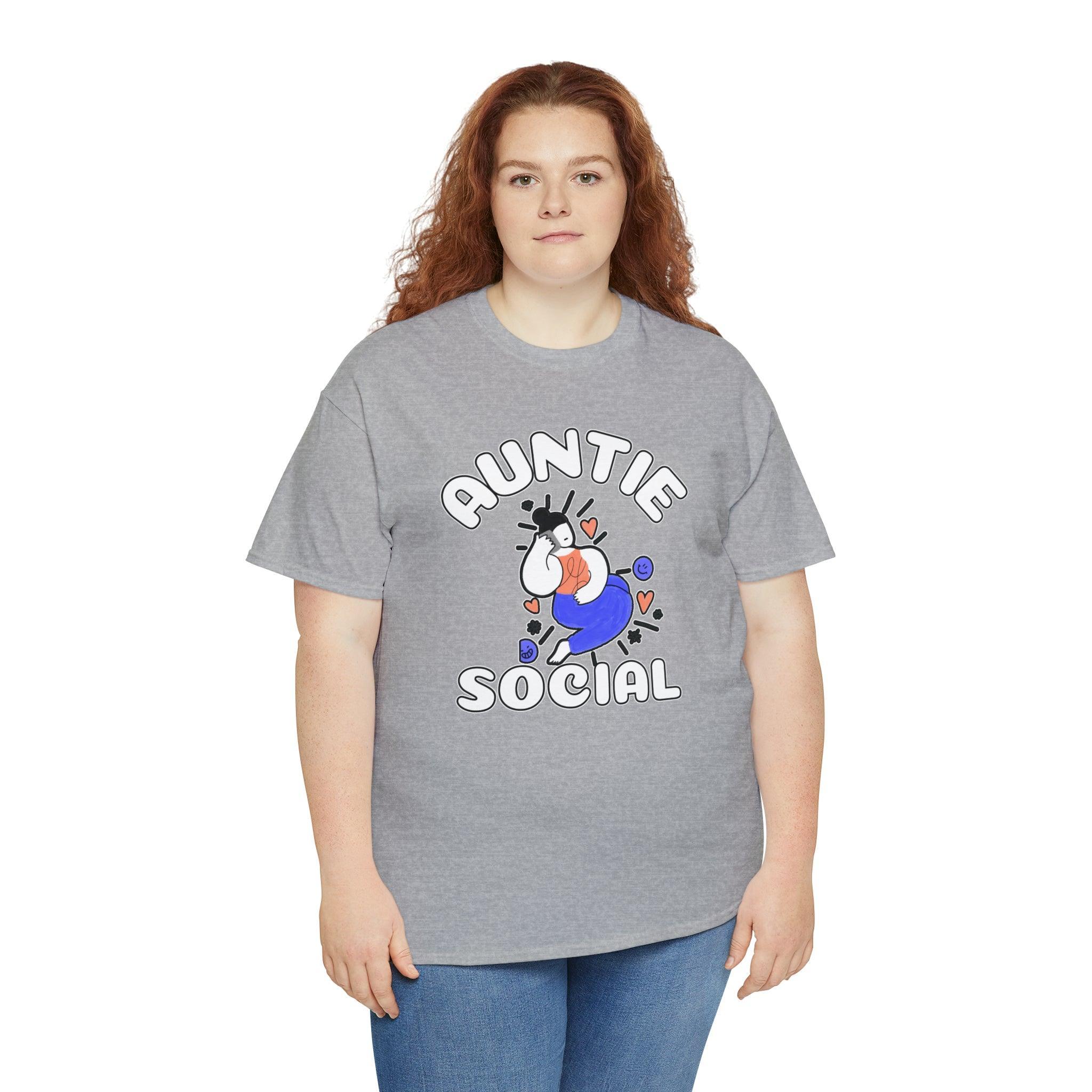 Auntie Social - T-Shirt - Witty Twisters Fashions