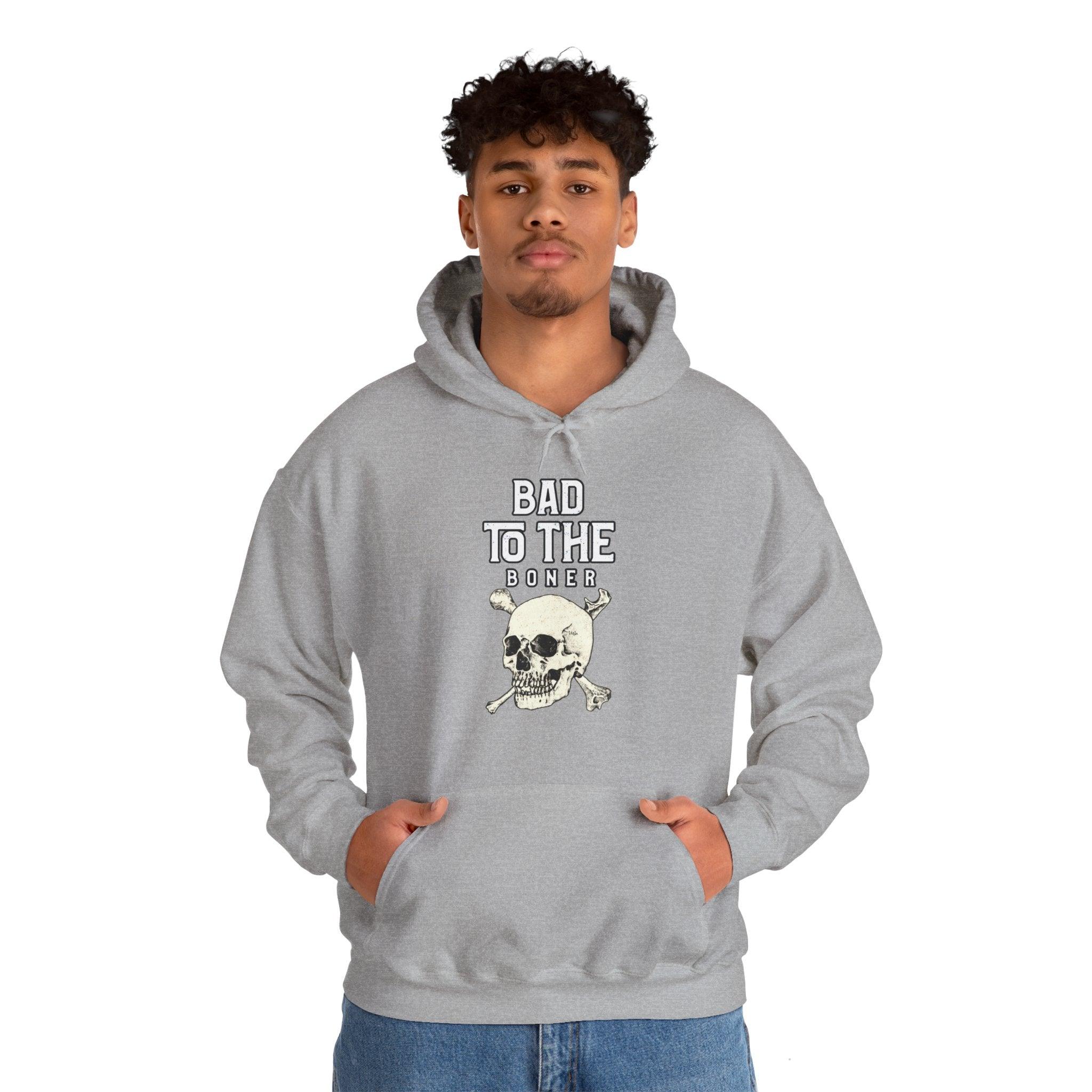 Bad To The Boner - Hoodie - Witty Twisters Fashions