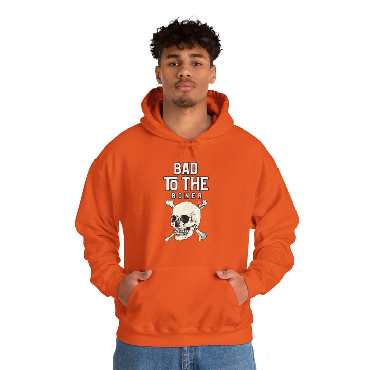 Bad To The Boner - Hoodie - Witty Twisters T-Shirts