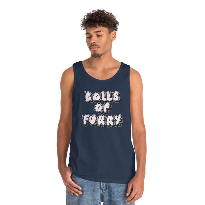 Balls Of Furry - Tank Top - Witty Twisters T-Shirts
