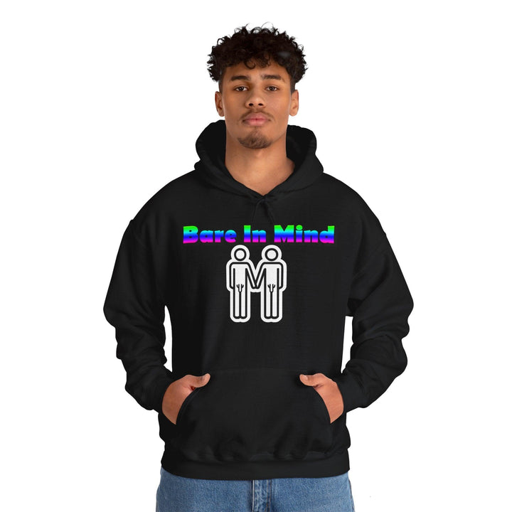 Bare In Mind Same-Sex Men - Hoodie - Witty Twisters T-Shirts