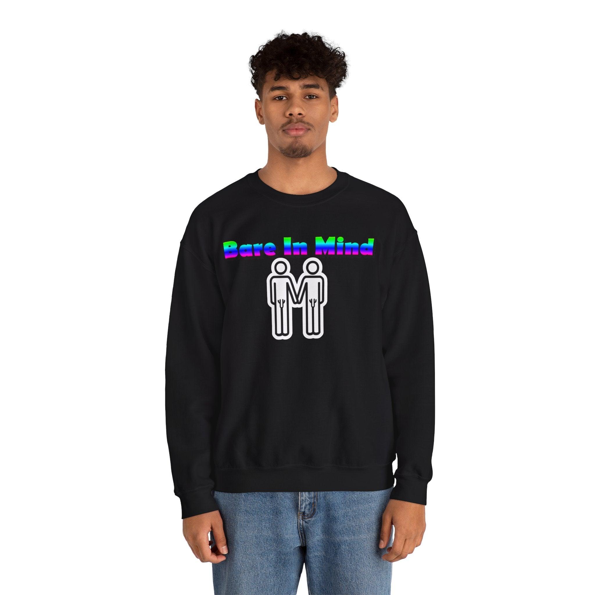 Bare In Mind Same-Sex Men - Sweatshirt - Witty Twisters Fashions