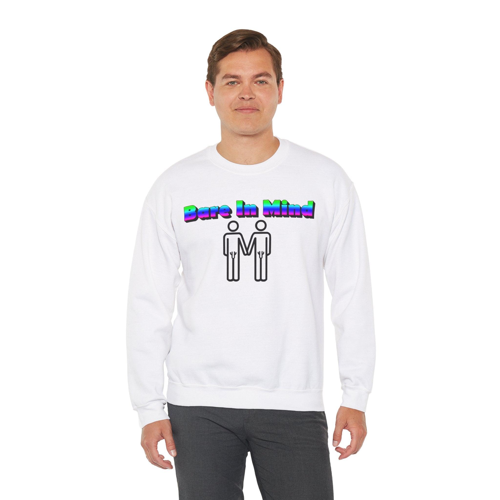 Bare In Mind Same-Sex Men - Sweatshirt - Witty Twisters Fashions