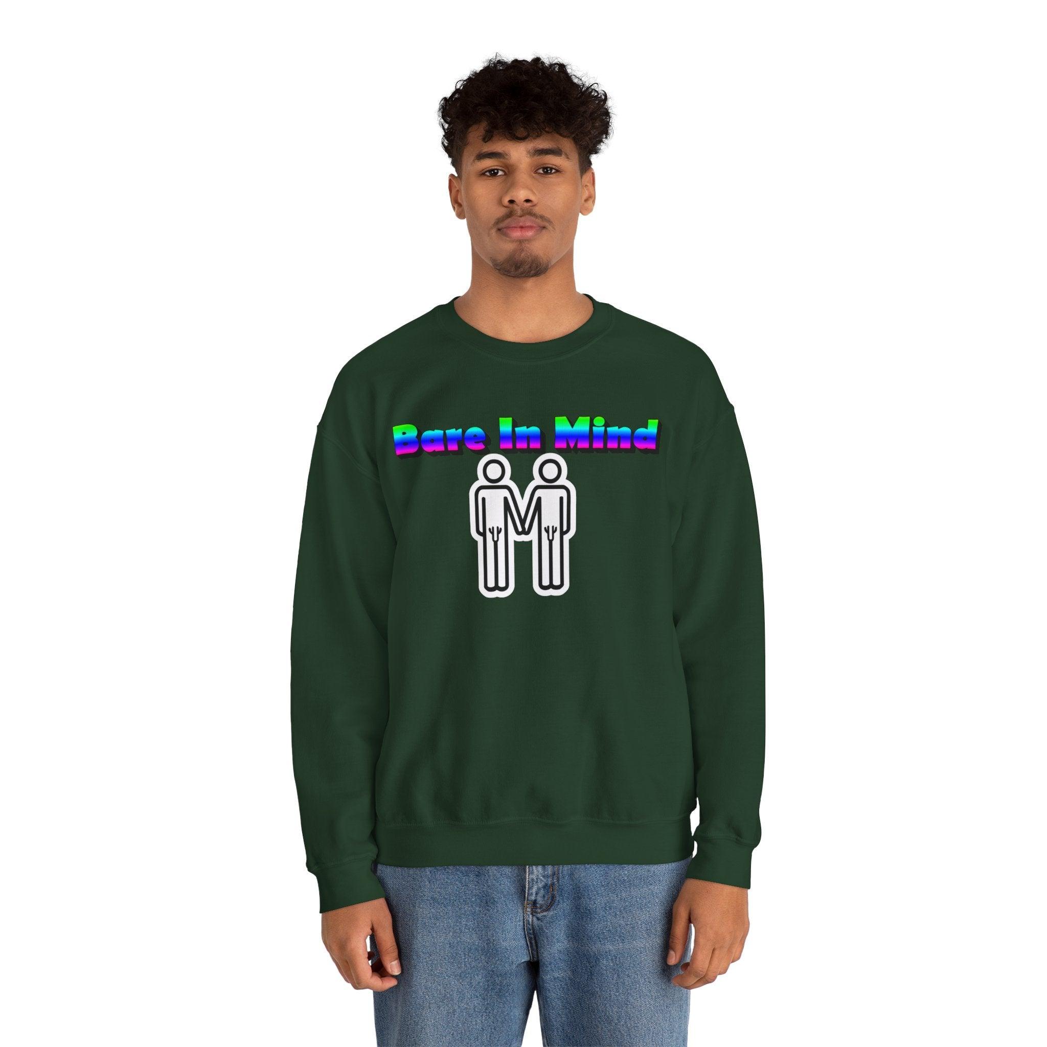 Bare In Mind Same-Sex Men - Sweatshirt - Witty Twisters Fashions