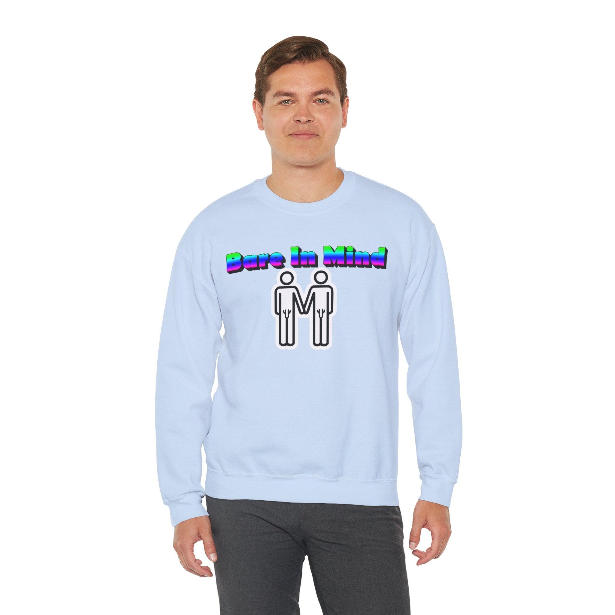 Bare In Mind Same-Sex Men - Sweatshirt - Witty Twisters Fashions