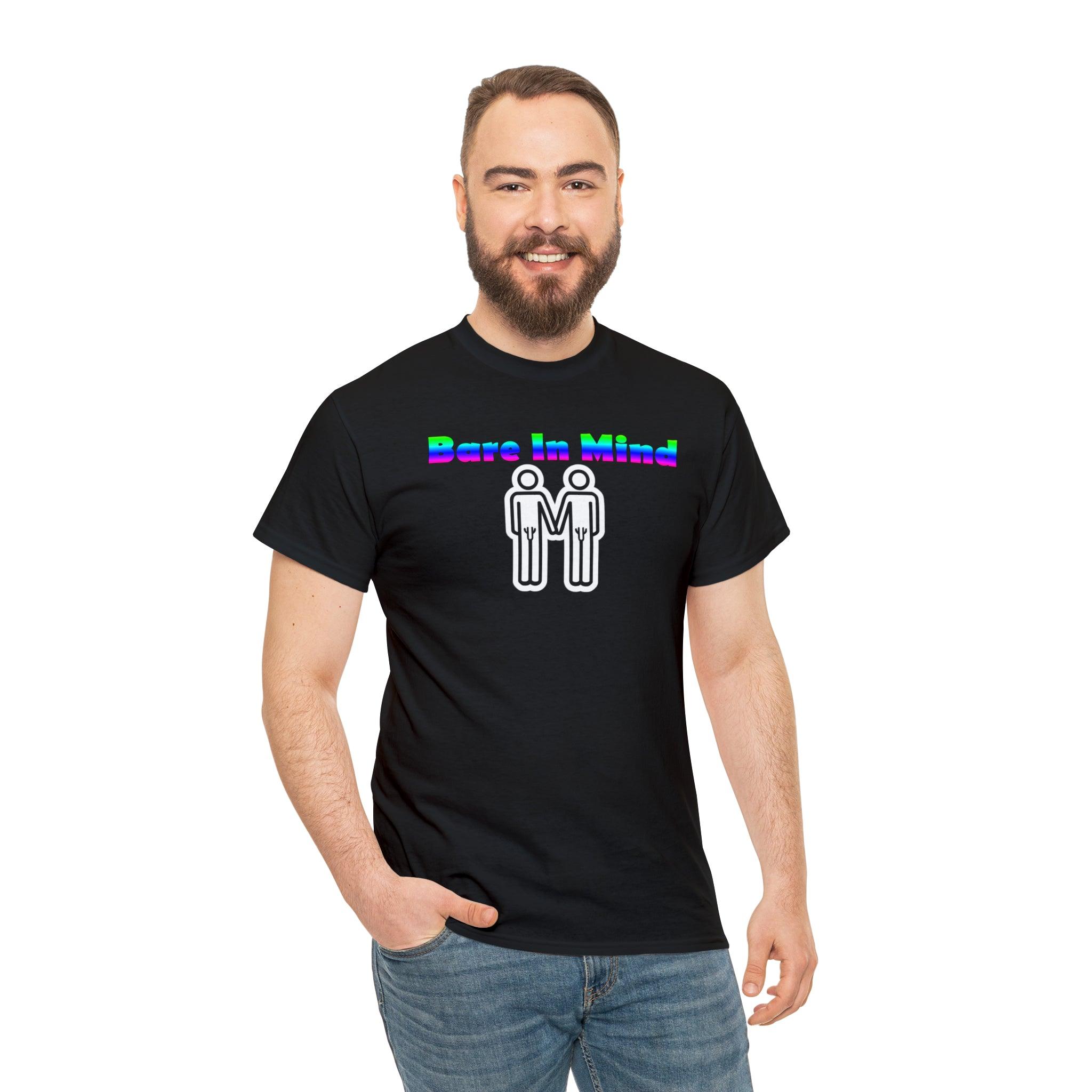 Bare In Mind Same-Sex Men - T-Shirt - Witty Twisters Fashions