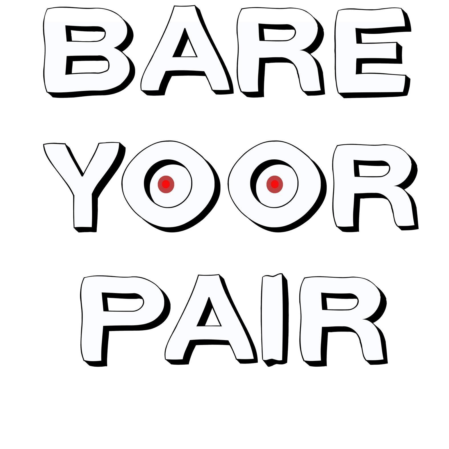 Bare Yoor Pair - Sweatshirt - Witty Twisters Fashions