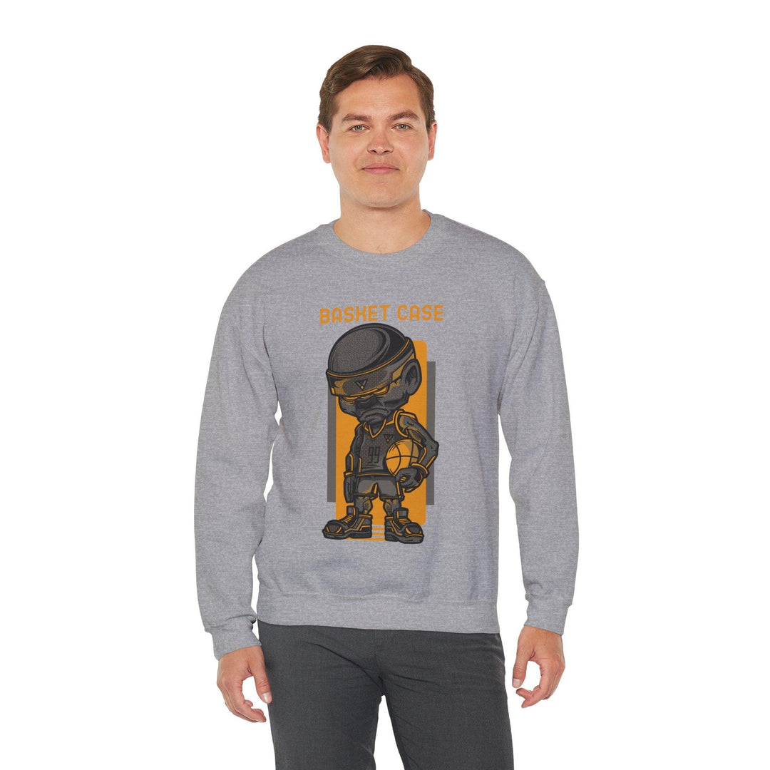 Basket Case - Sweatshirt - Witty Twisters T-Shirts
