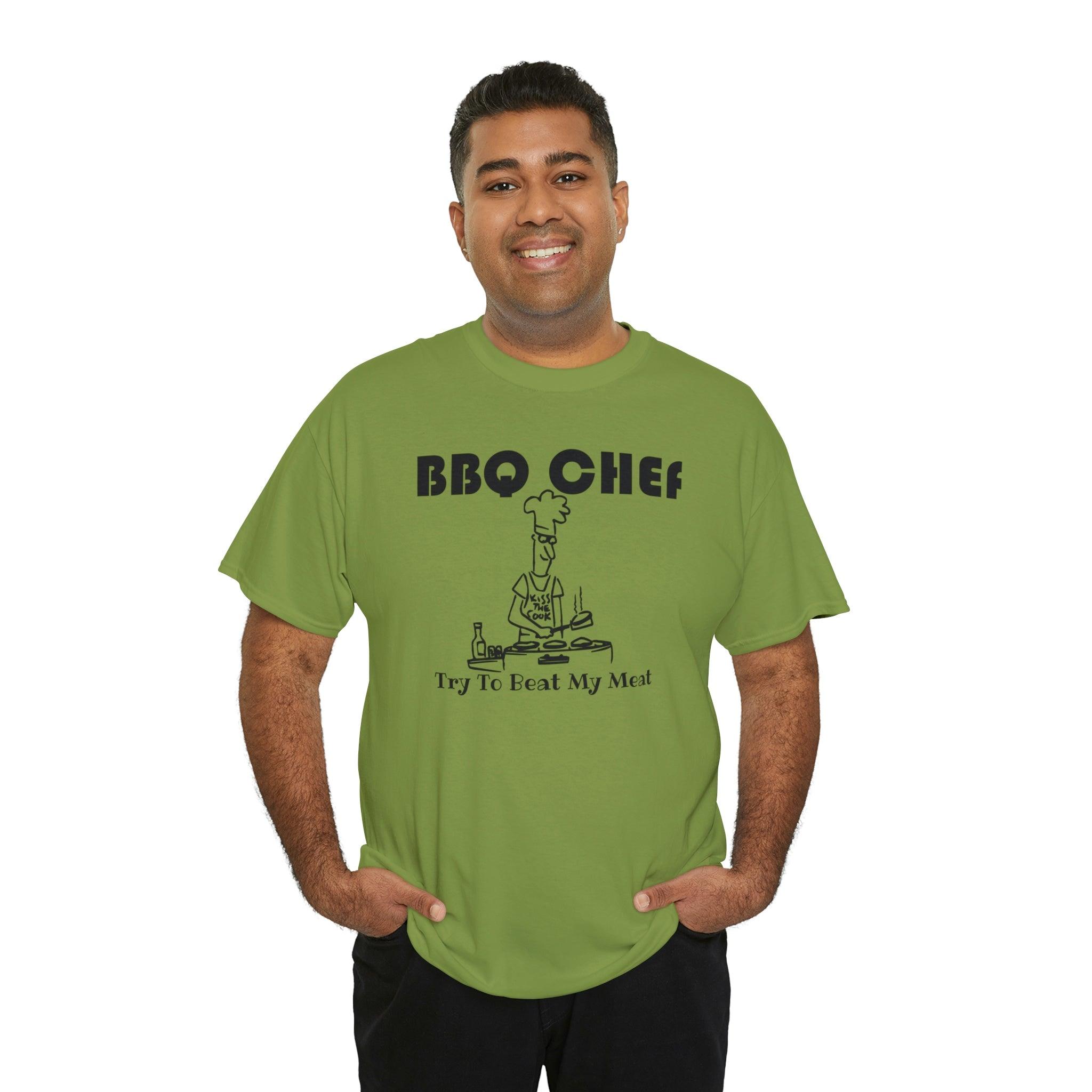 BBQ Chef Try To Beat My Meat - T-Shirt - Witty Twisters Fashions