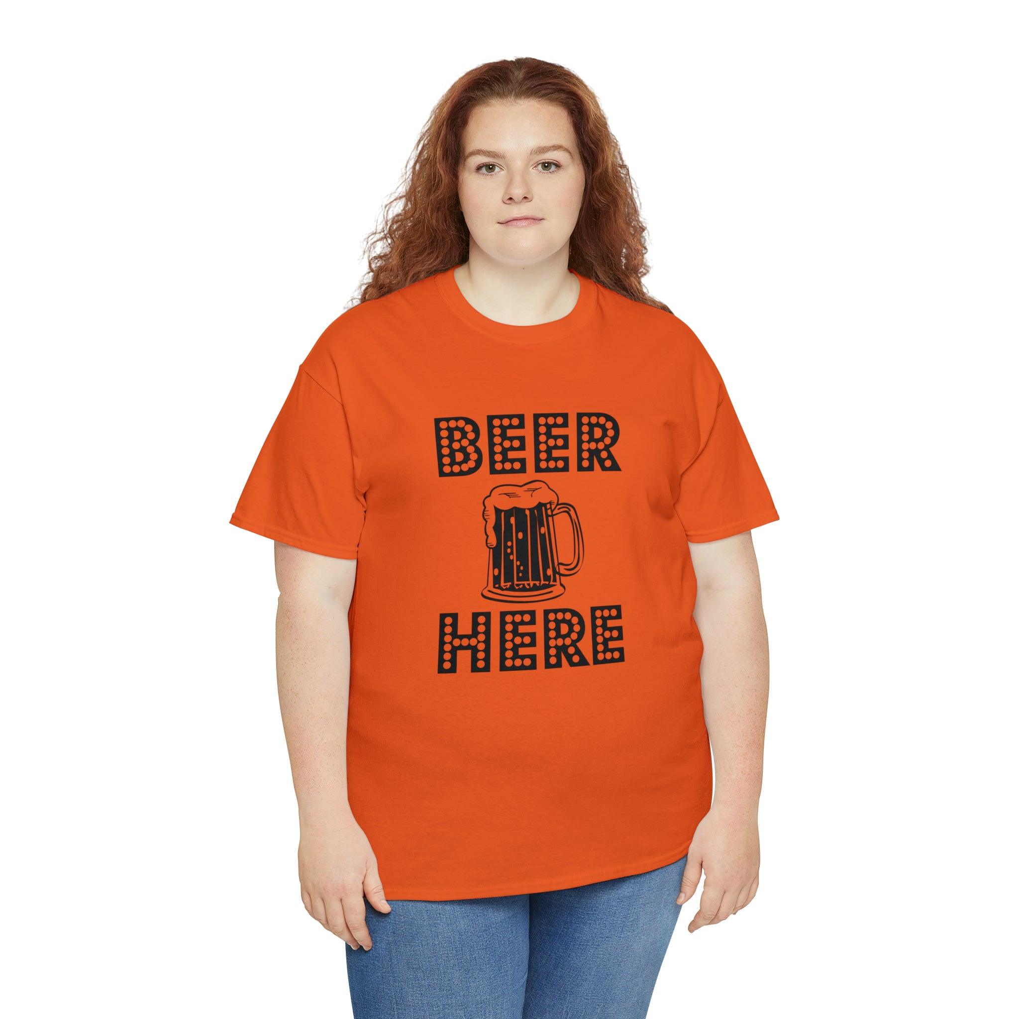 Beer Here - T-Shirt - Witty Twisters Fashions