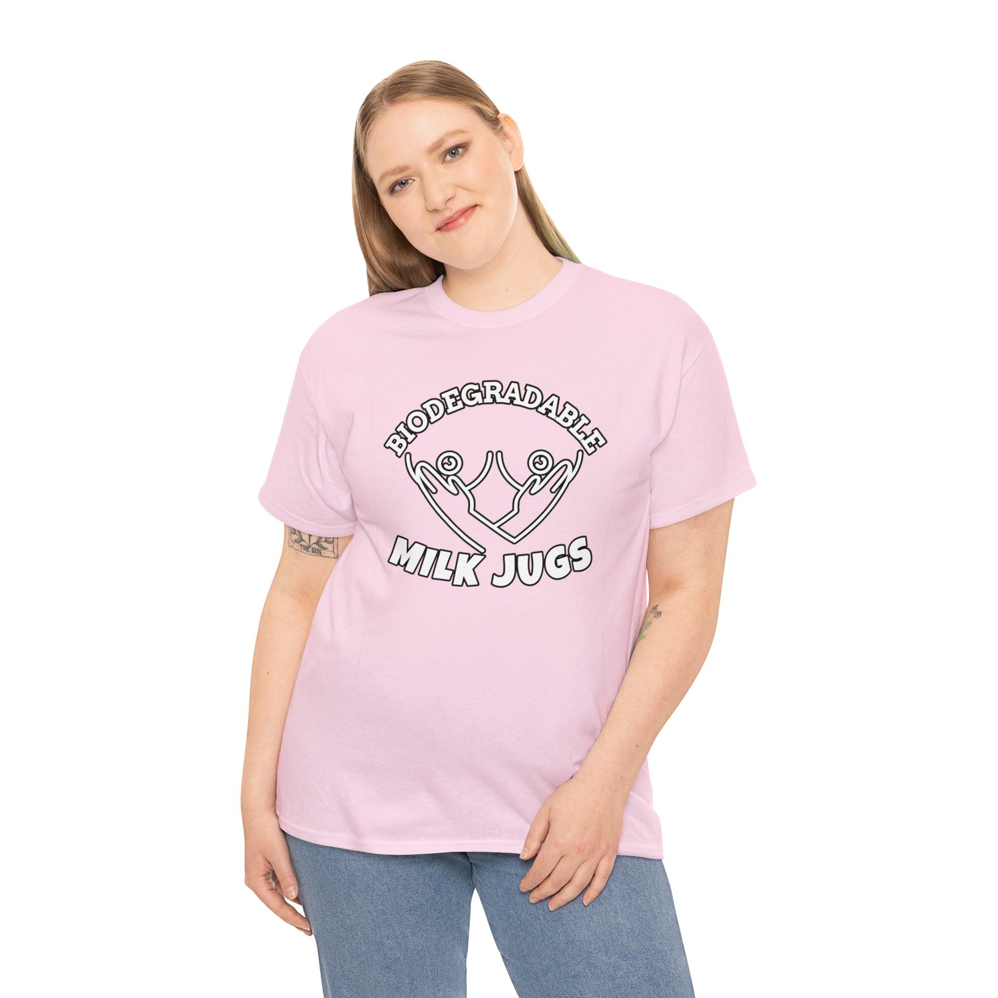 Biodegradable Milk Jugs - T-Shirt - Witty Twisters Fashions