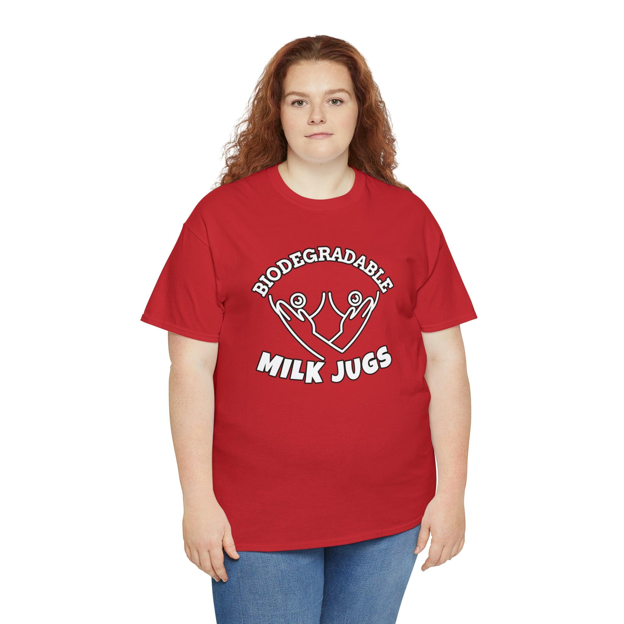 Biodegradable Milk Jugs - T-Shirt - Witty Twisters Fashions