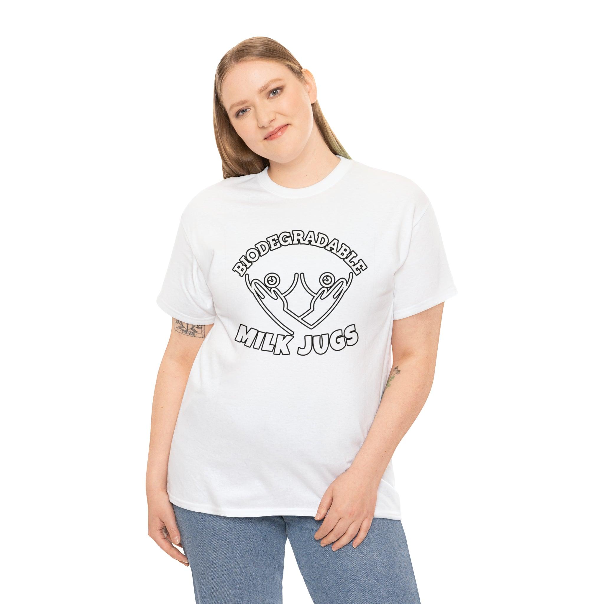 Biodegradable Milk Jugs - T-Shirt - Witty Twisters Fashions