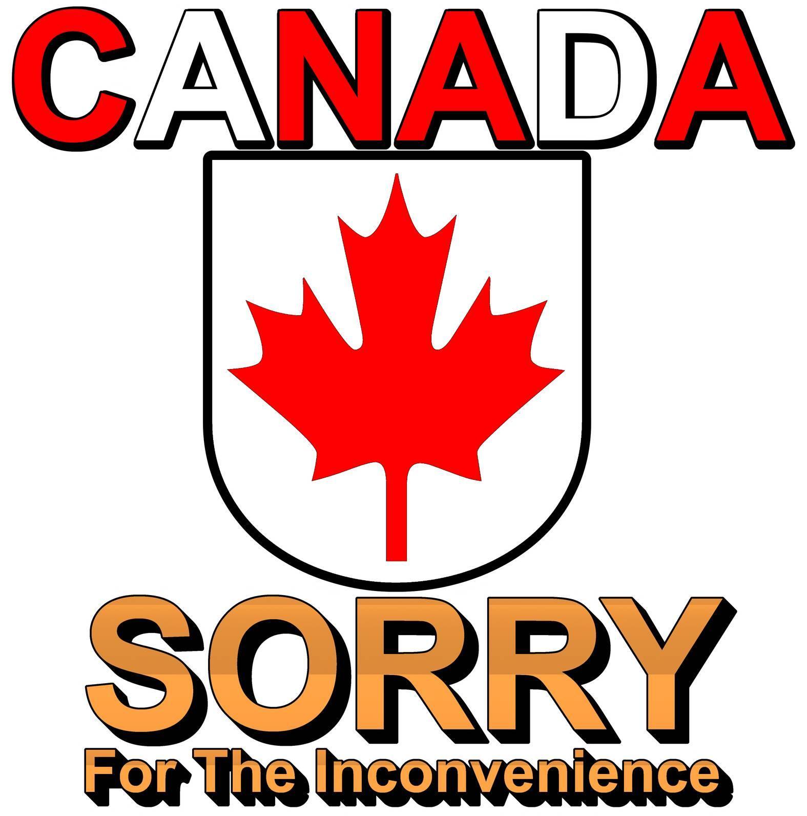 Canada Sorry for the Inconvenience - Ceramic Coffee Mug 11oz, 15oz - Witty Twisters Fashions