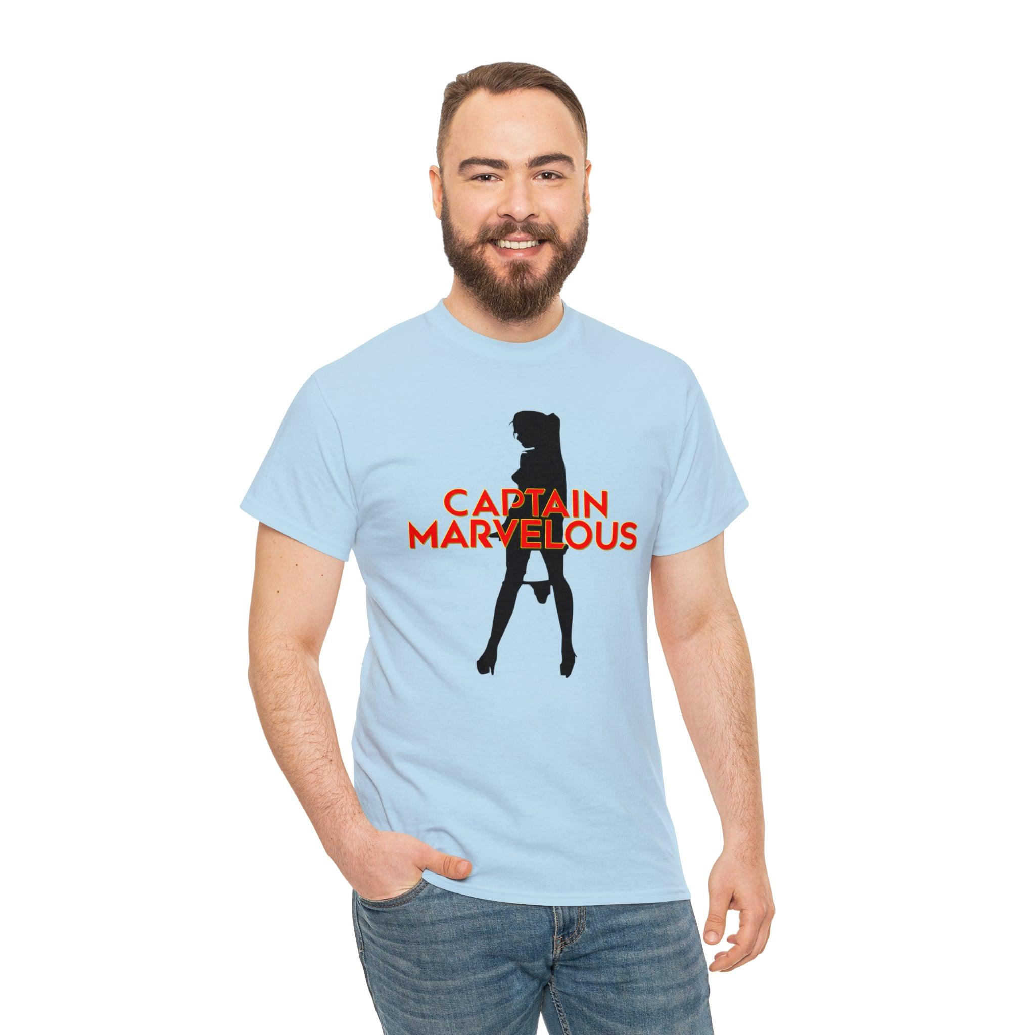 Captain Marvelous - T-Shirt - Witty Twisters Fashions