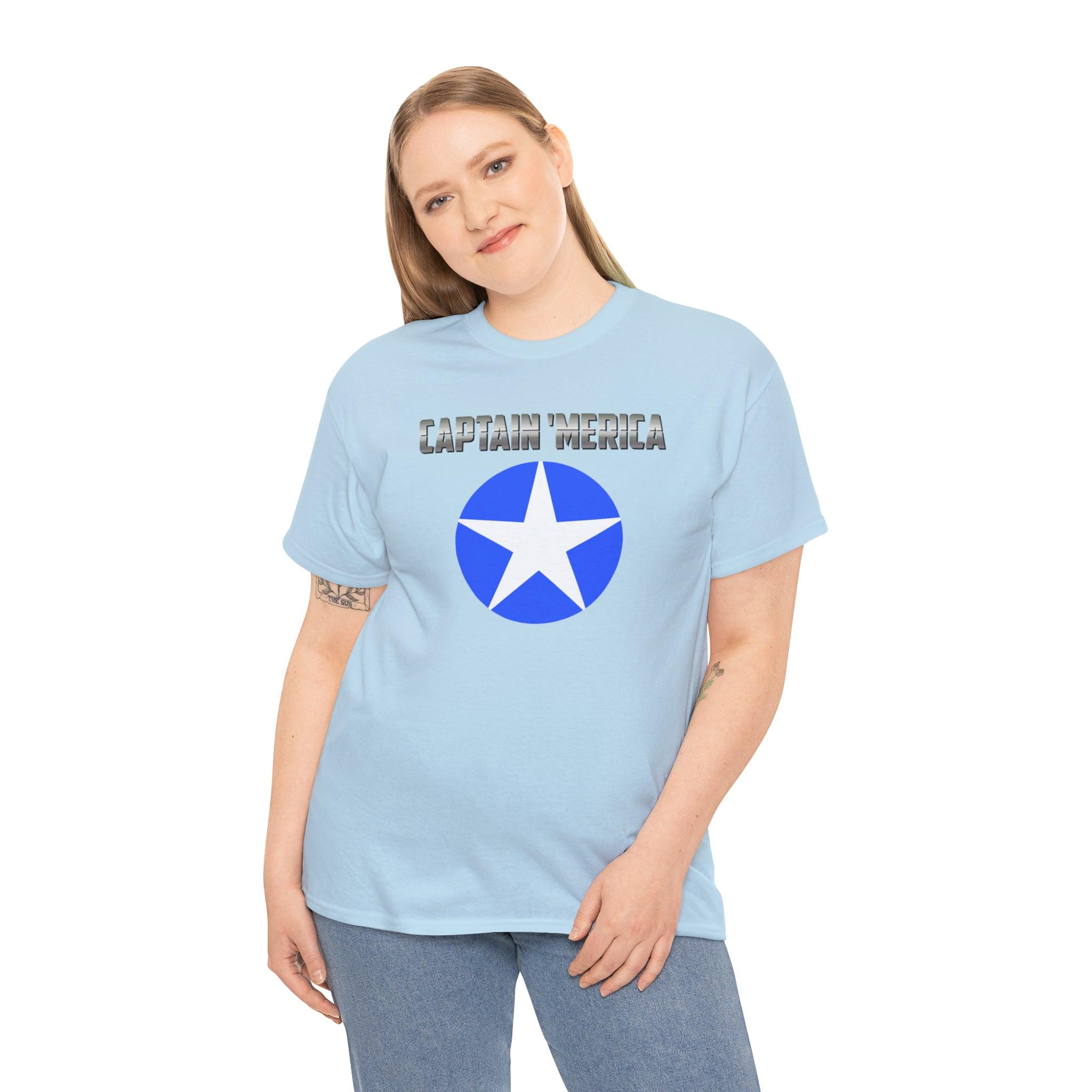 Captain 'Merica - T-Shirt - Witty Twisters Fashions