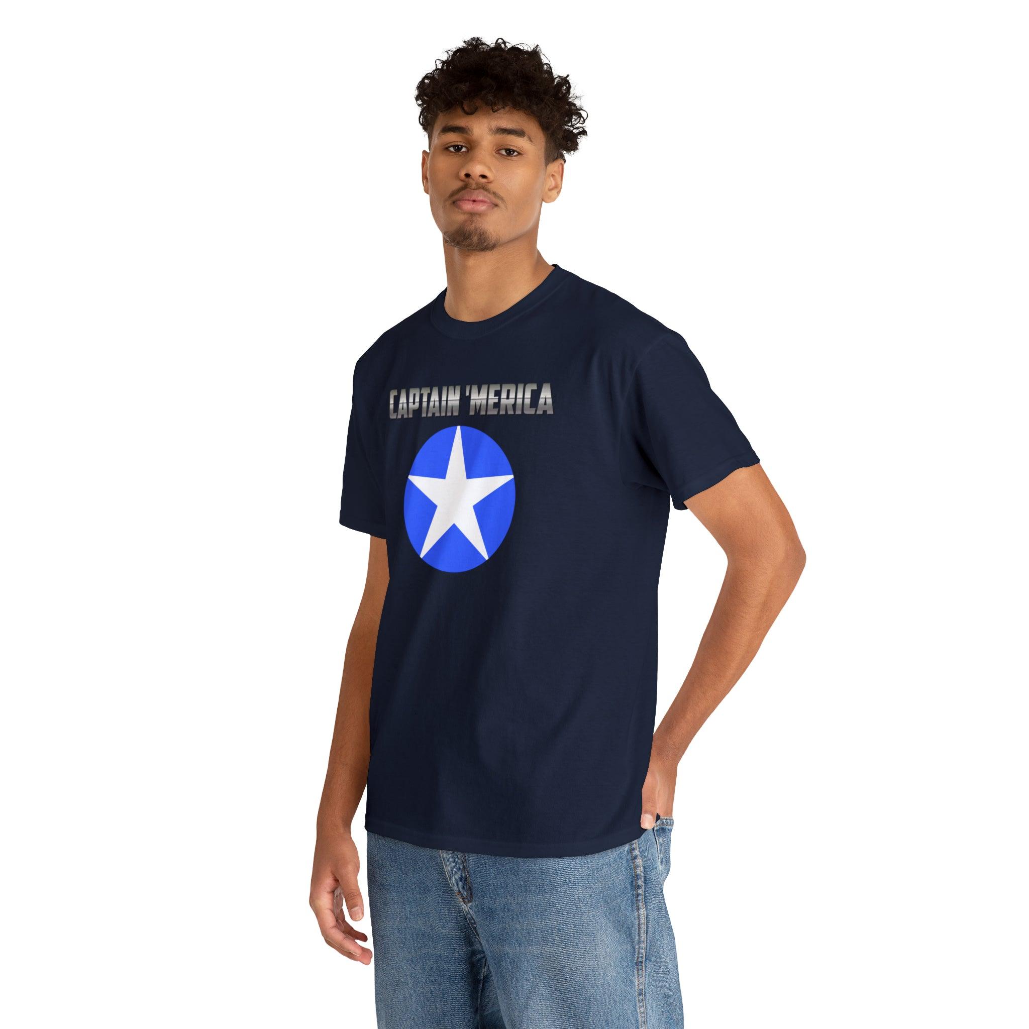 Captain 'Merica - T-Shirt - Witty Twisters Fashions