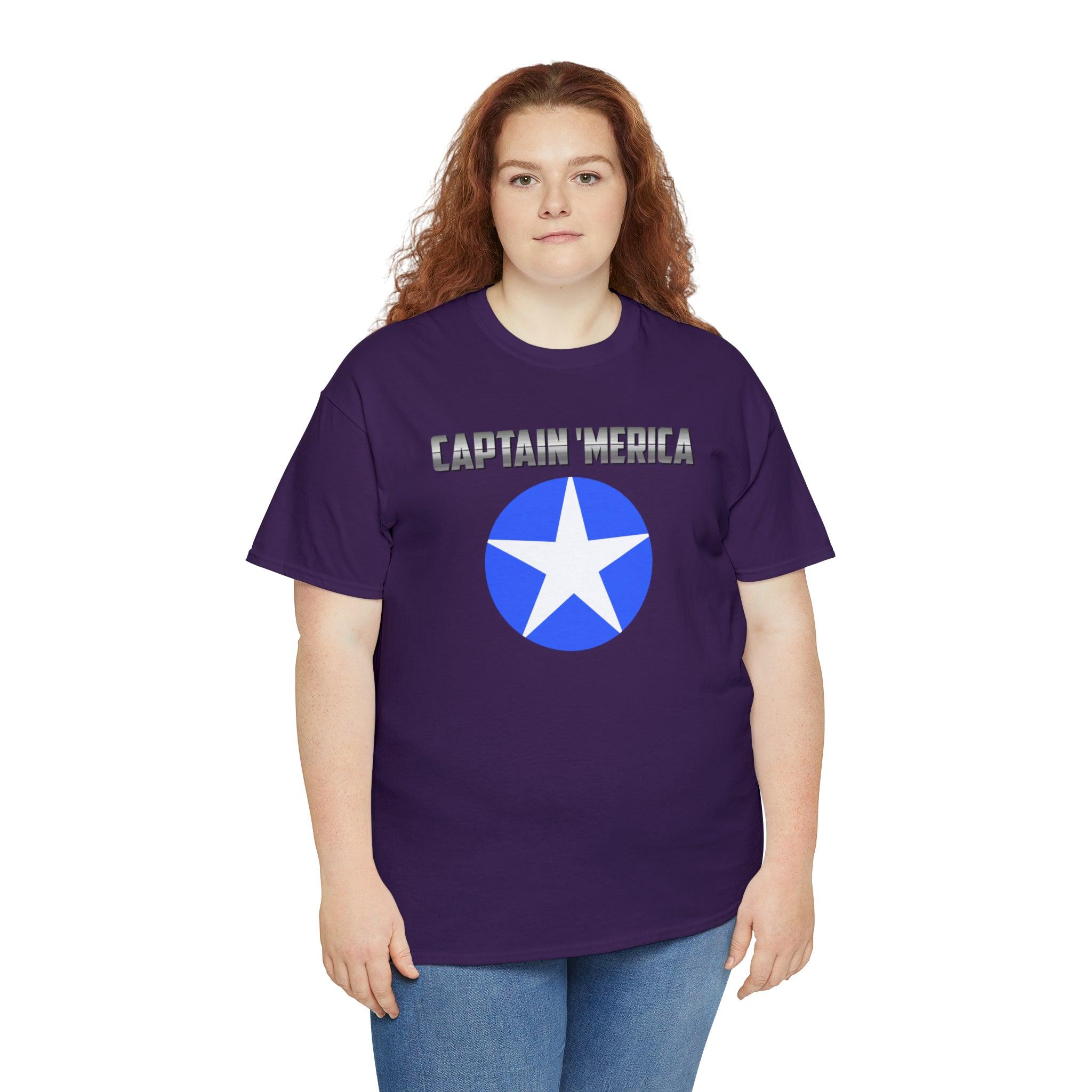 Captain 'Merica - T-Shirt - Witty Twisters Fashions