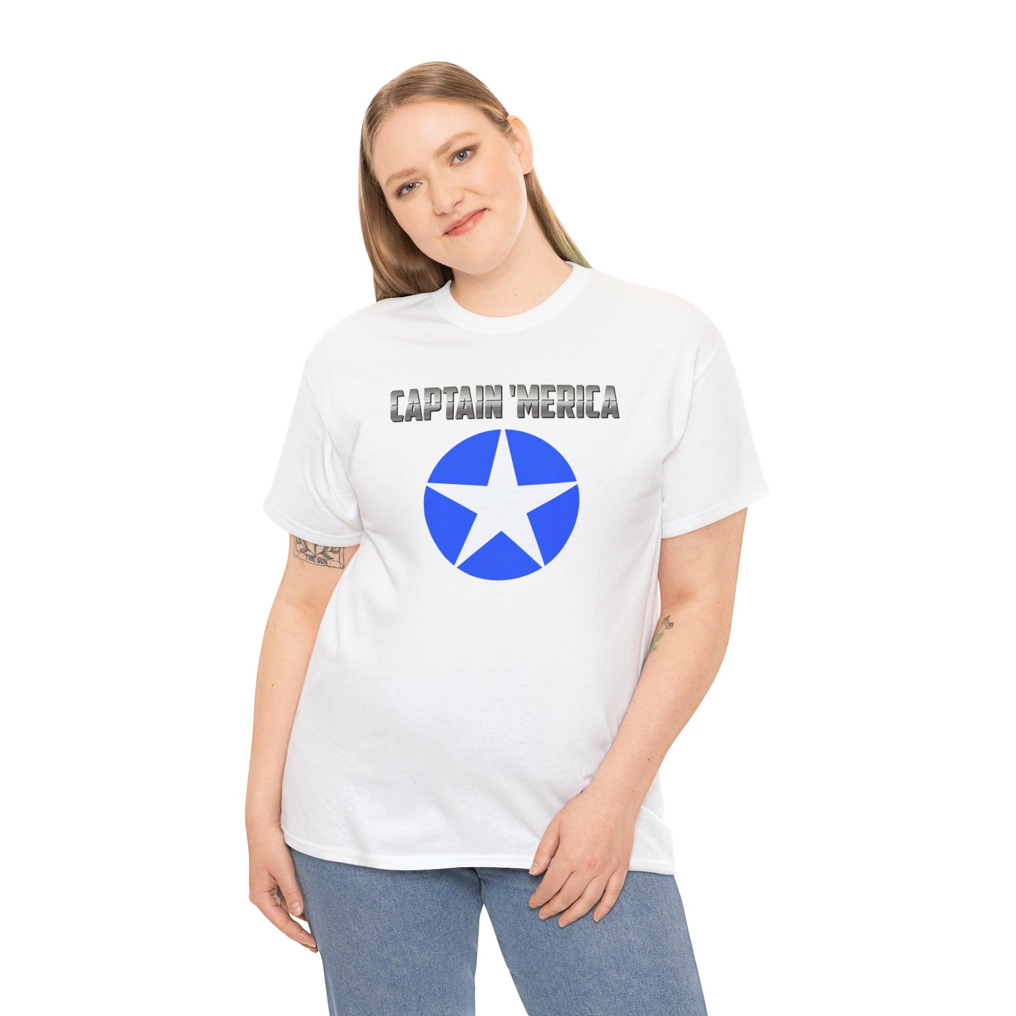 Captain 'Merica - T-Shirt - Witty Twisters Fashions