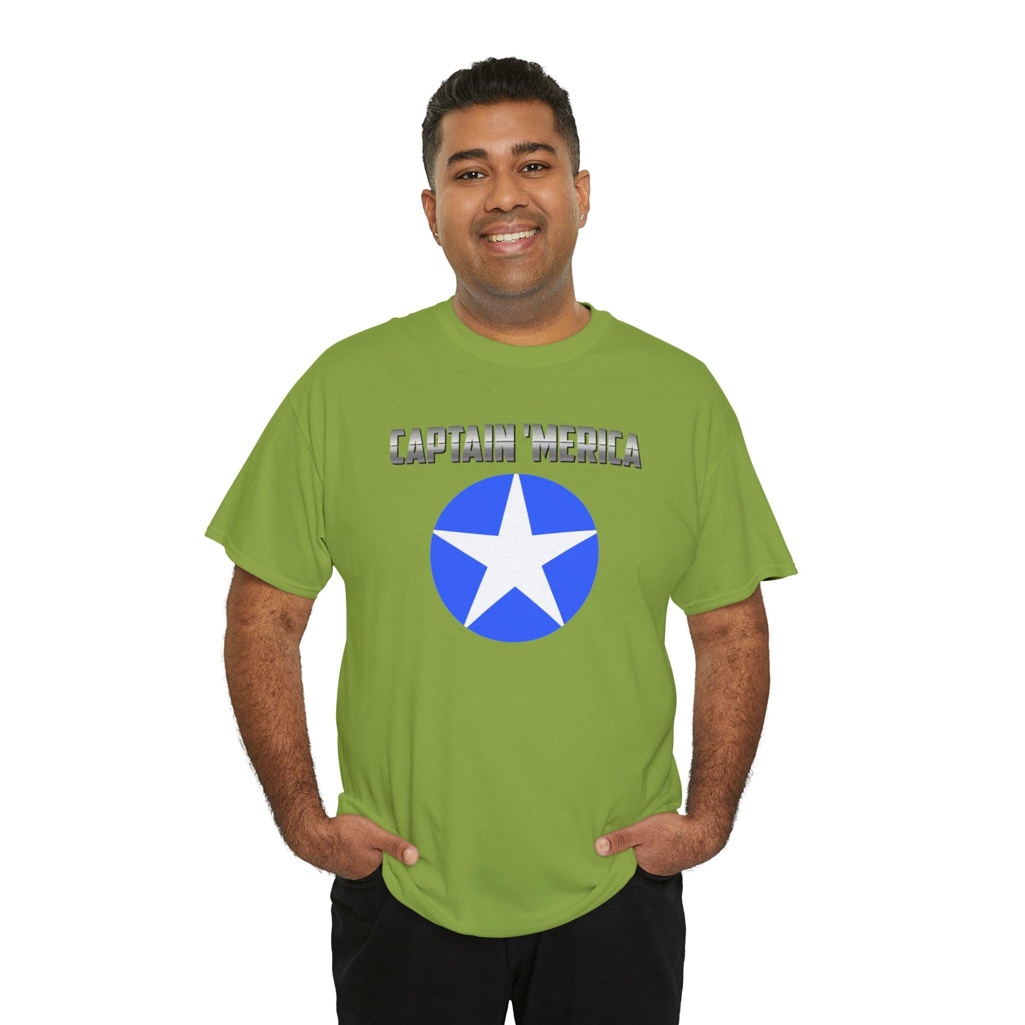 Captain 'Merica - T-Shirt - Witty Twisters Fashions