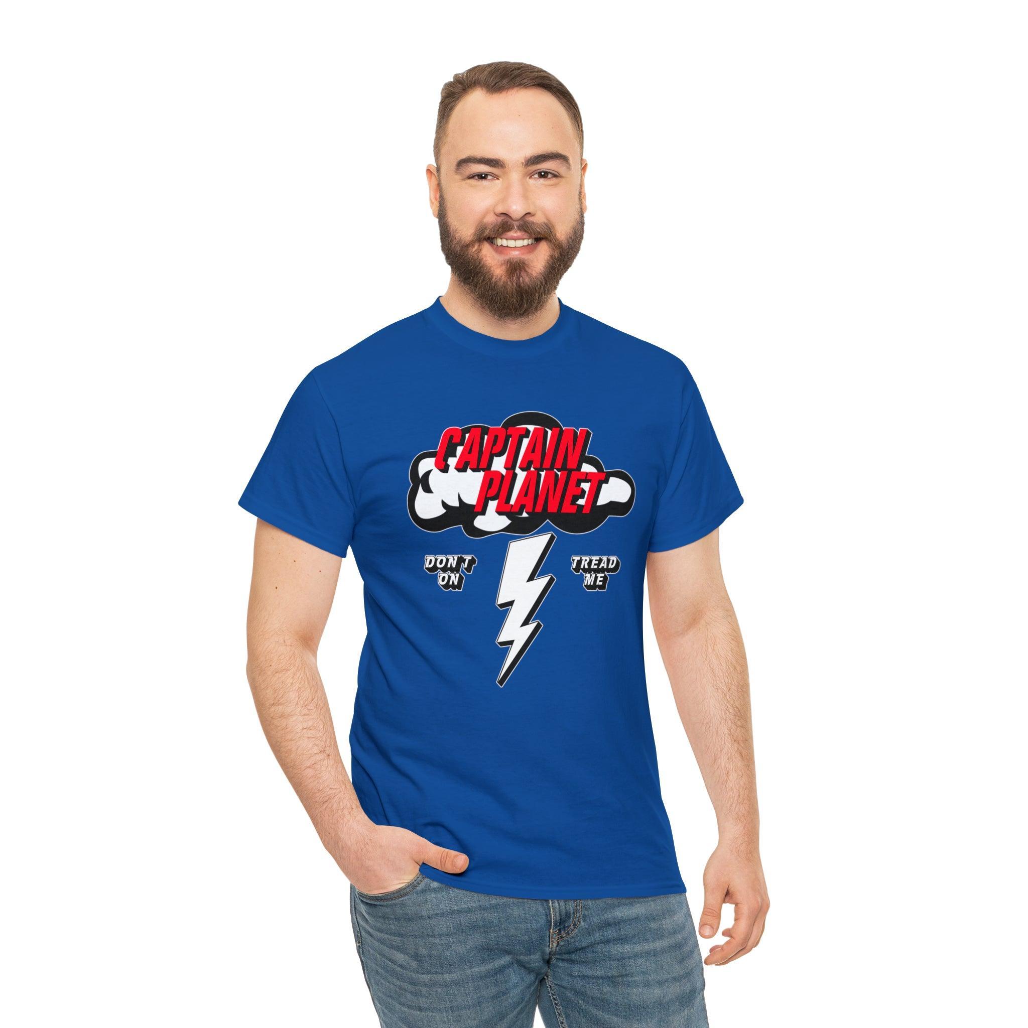 Captain Planet Don't Tread On Me - T-Shirt - Witty Twisters Fashions