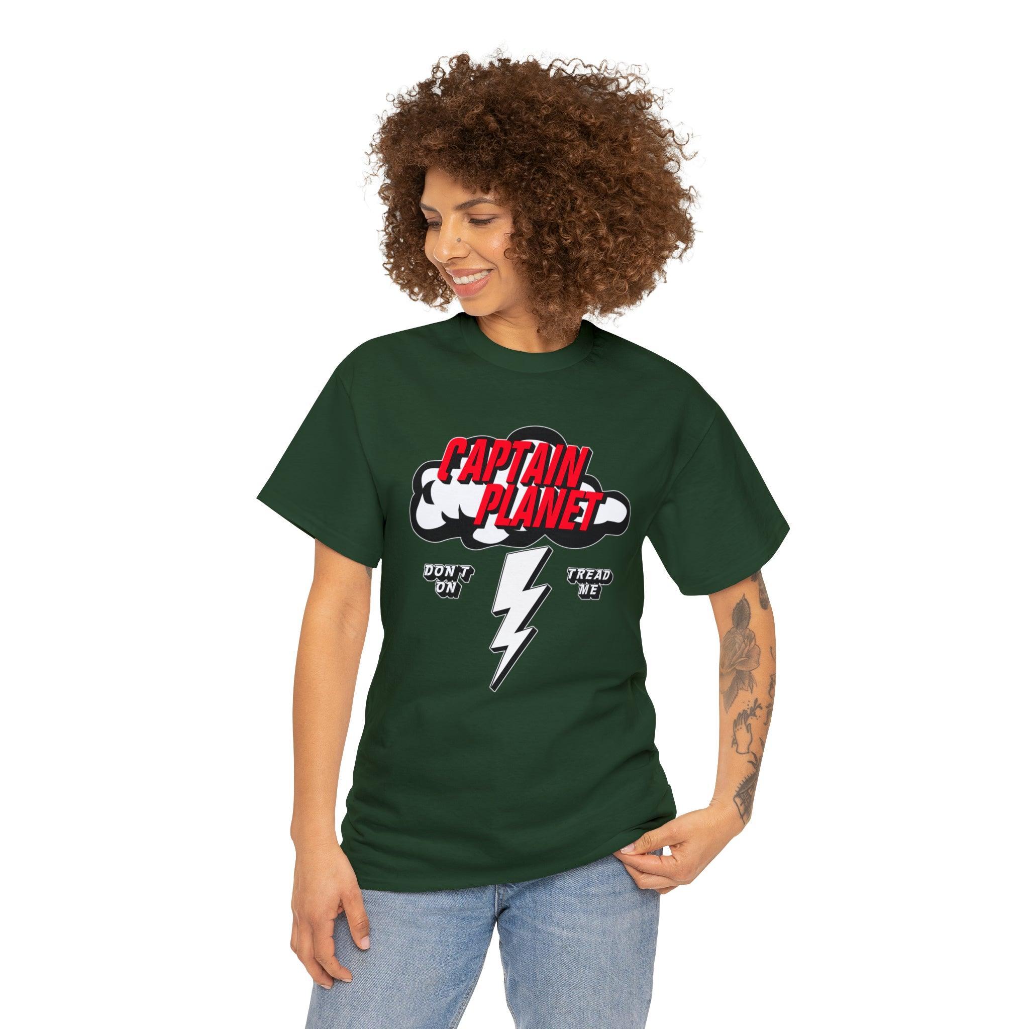 Captain Planet Don't Tread On Me - T-Shirt - Witty Twisters Fashions