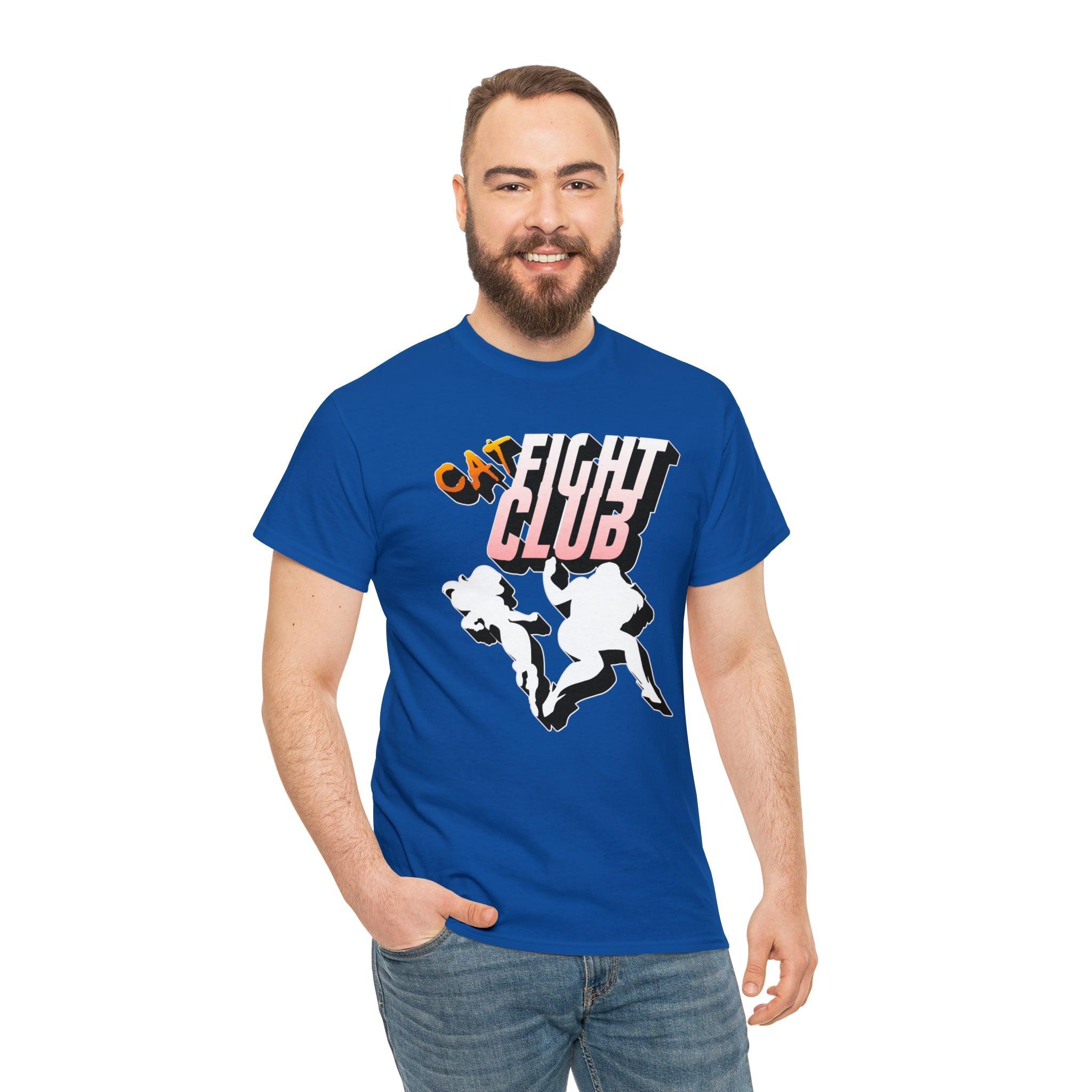 Cat Fight Club - T-Shirt - Witty Twisters Fashions