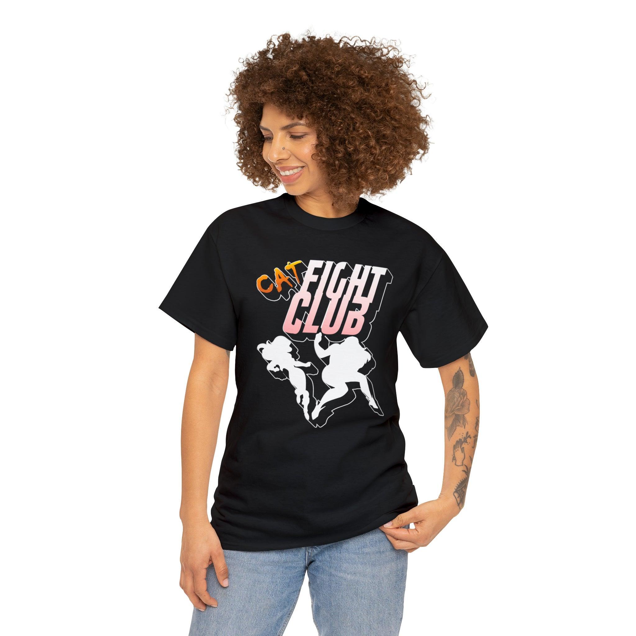 Cat Fight Club - T-Shirt - Witty Twisters Fashions