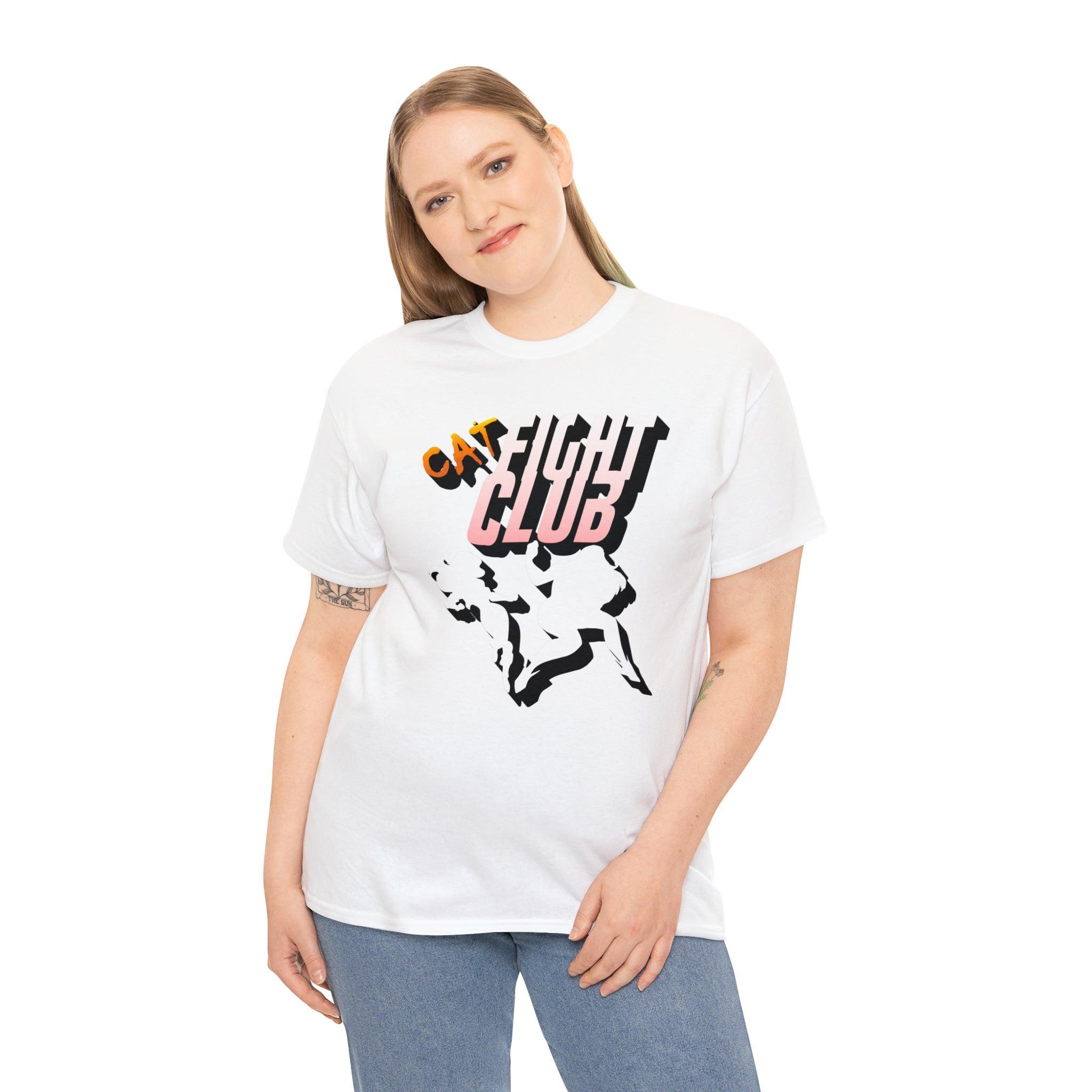 Cat Fight Club - T-Shirt - Witty Twisters Fashions