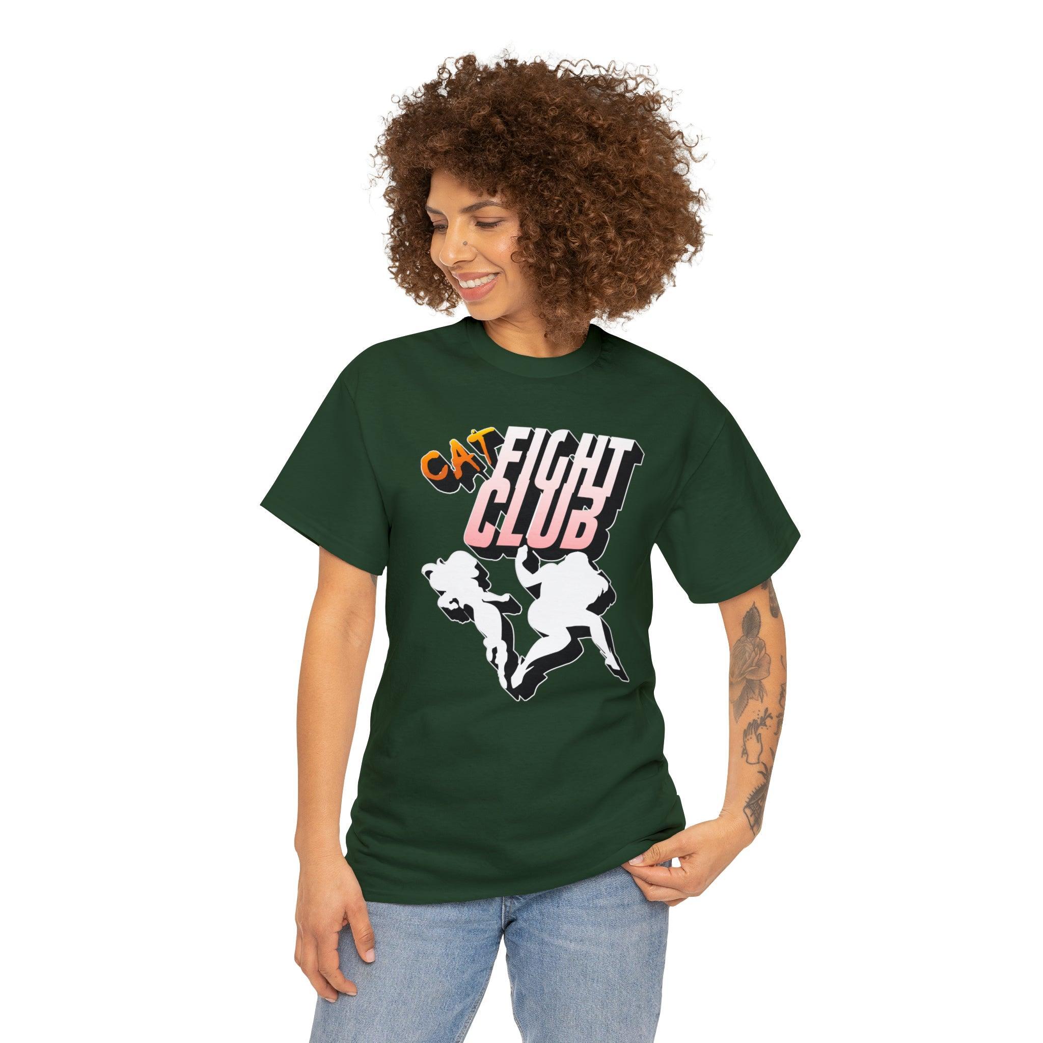 Cat Fight Club - T-Shirt - Witty Twisters Fashions