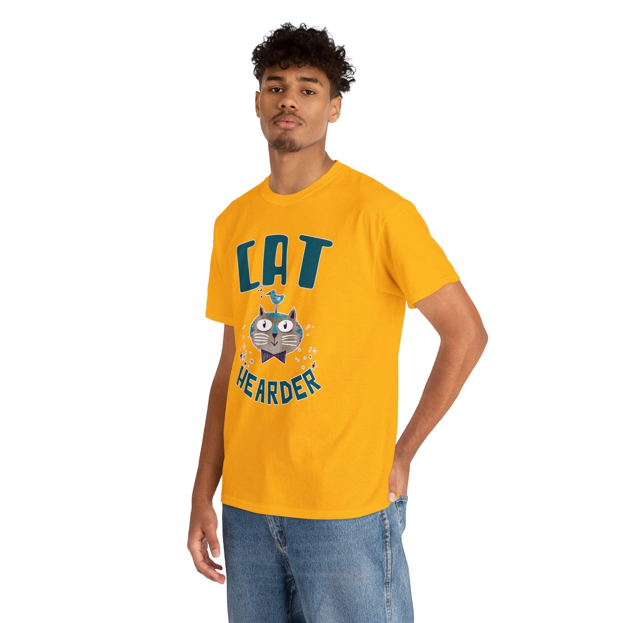 Cat Hearder - T-Shirt - Witty Twisters Fashions