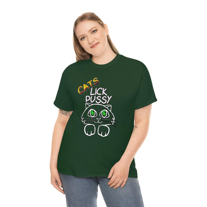 Cats Lick Pussy - Witty Twisters T-Shirts