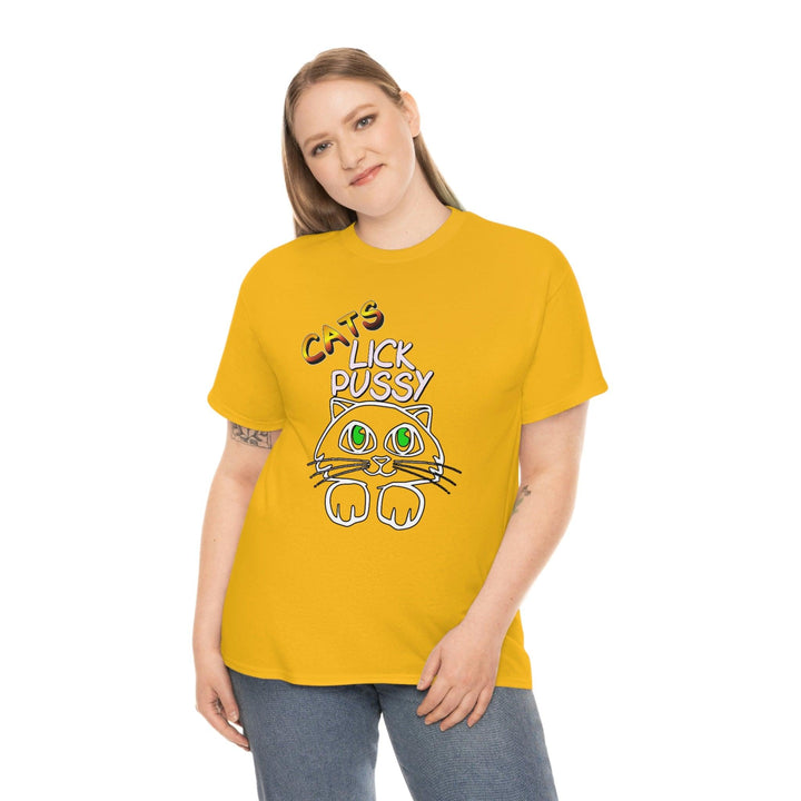 Cats Lick Pussy - Witty Twisters T-Shirts