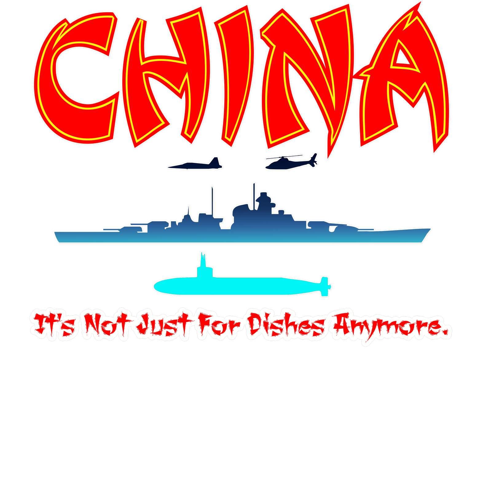 China It's Not Just For Dishes Anymore. - T-Shirt - Witty Twisters Fashions