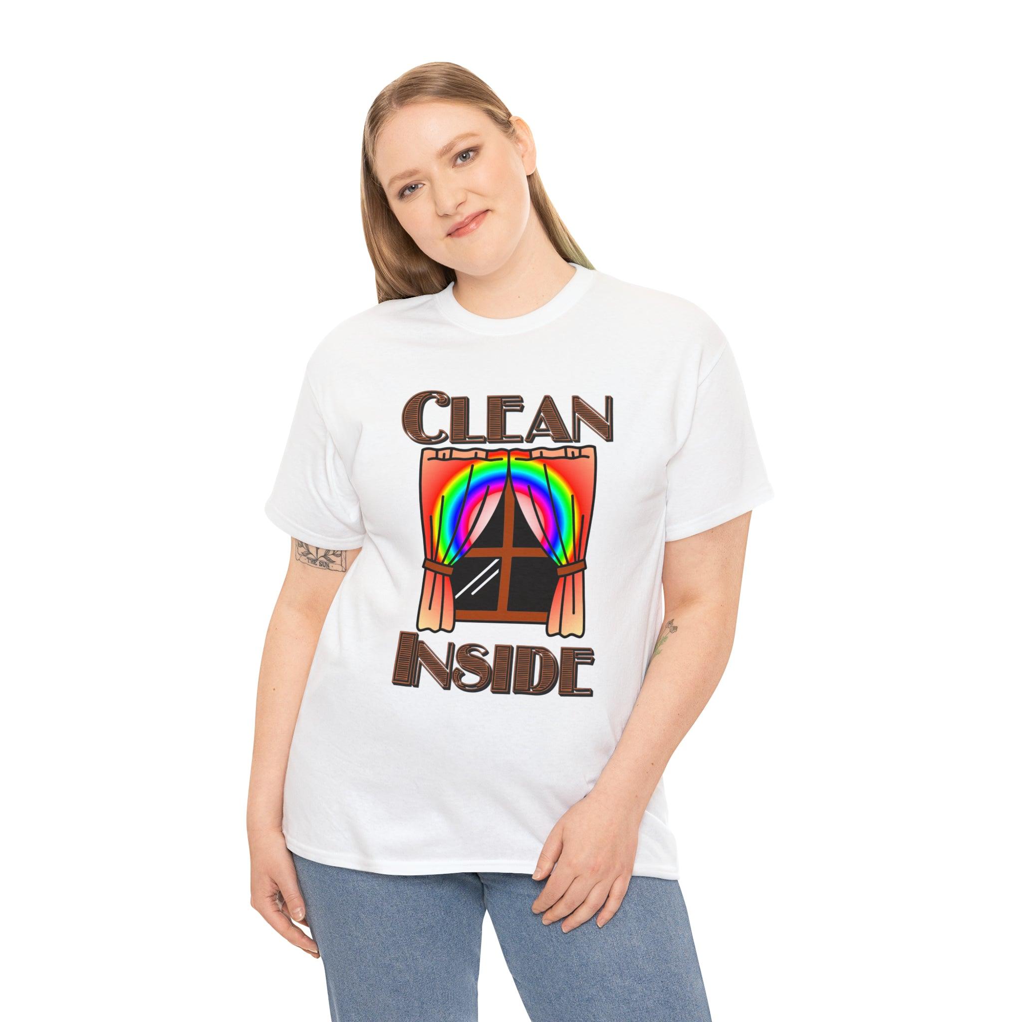 Clean Inside - T-Shirt - Witty Twisters Fashions