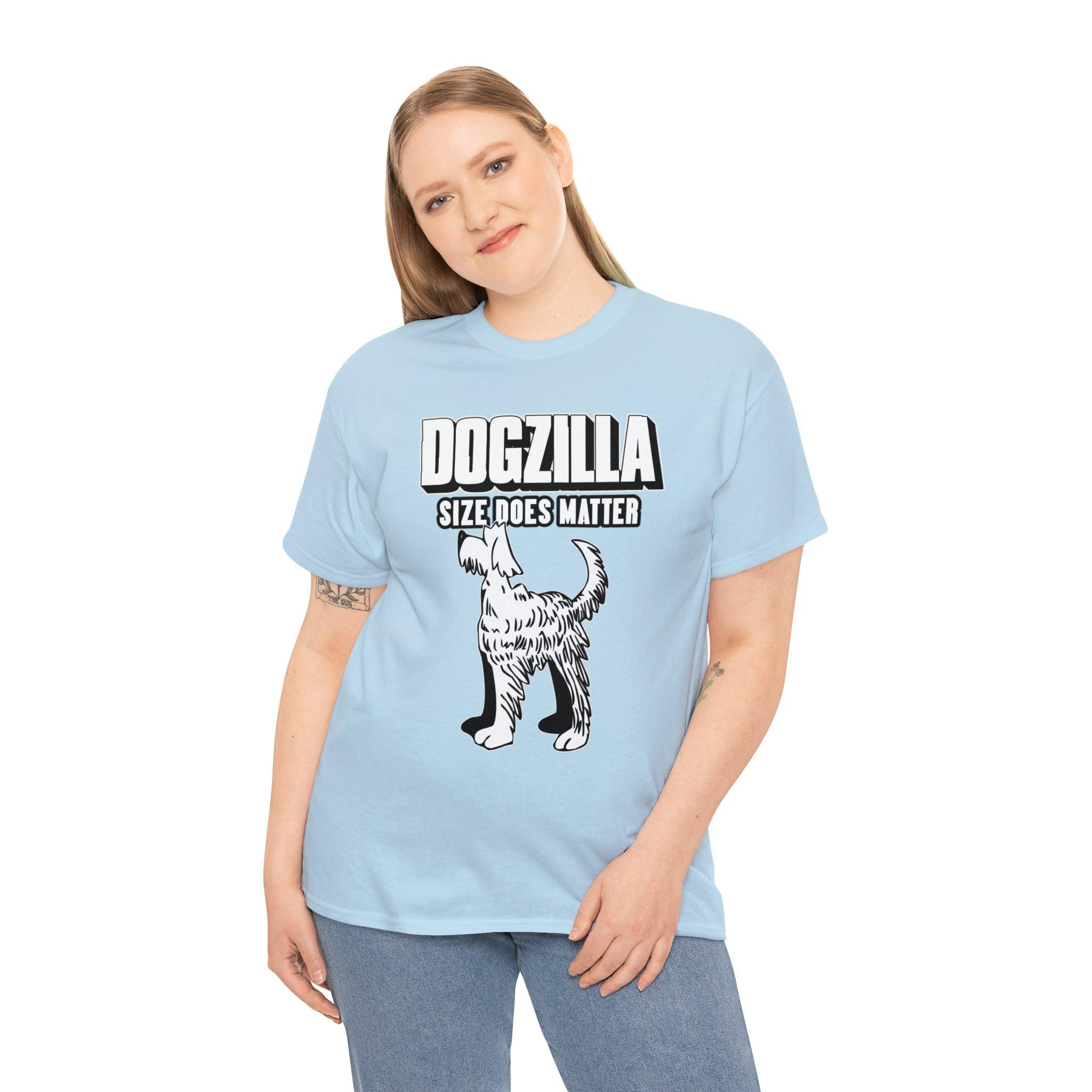 Dogzilla Size Does Matter - T-Shirt - Witty Twisters Fashions