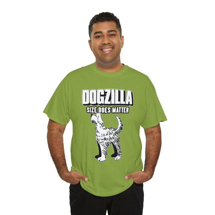 Dogzilla Size Does Matter - Witty Twisters T-Shirts
