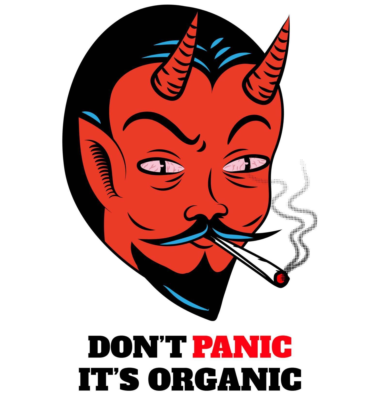 Don't Panic It's Organic - T-Shirt - Witty Twisters Fashions