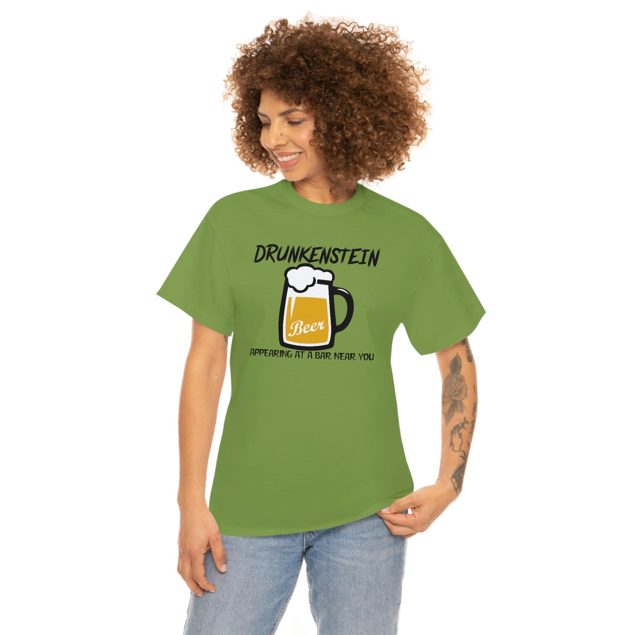 Drunkenstein Appearing at a bar near you - T-Shirt - Witty Twisters Fashions