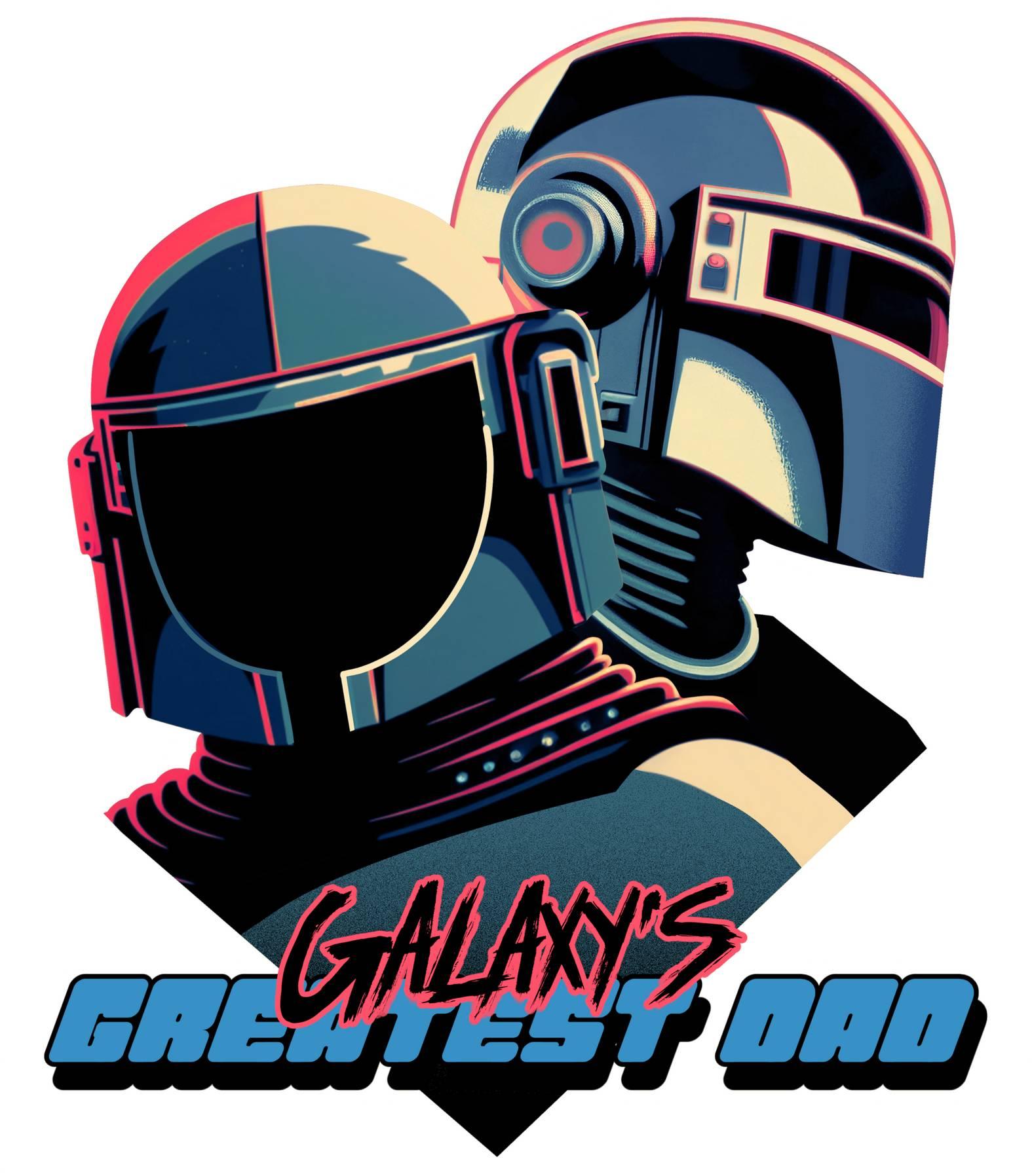 Galaxy's Greatest Dad - T-Shirt - Witty Twisters Fashions