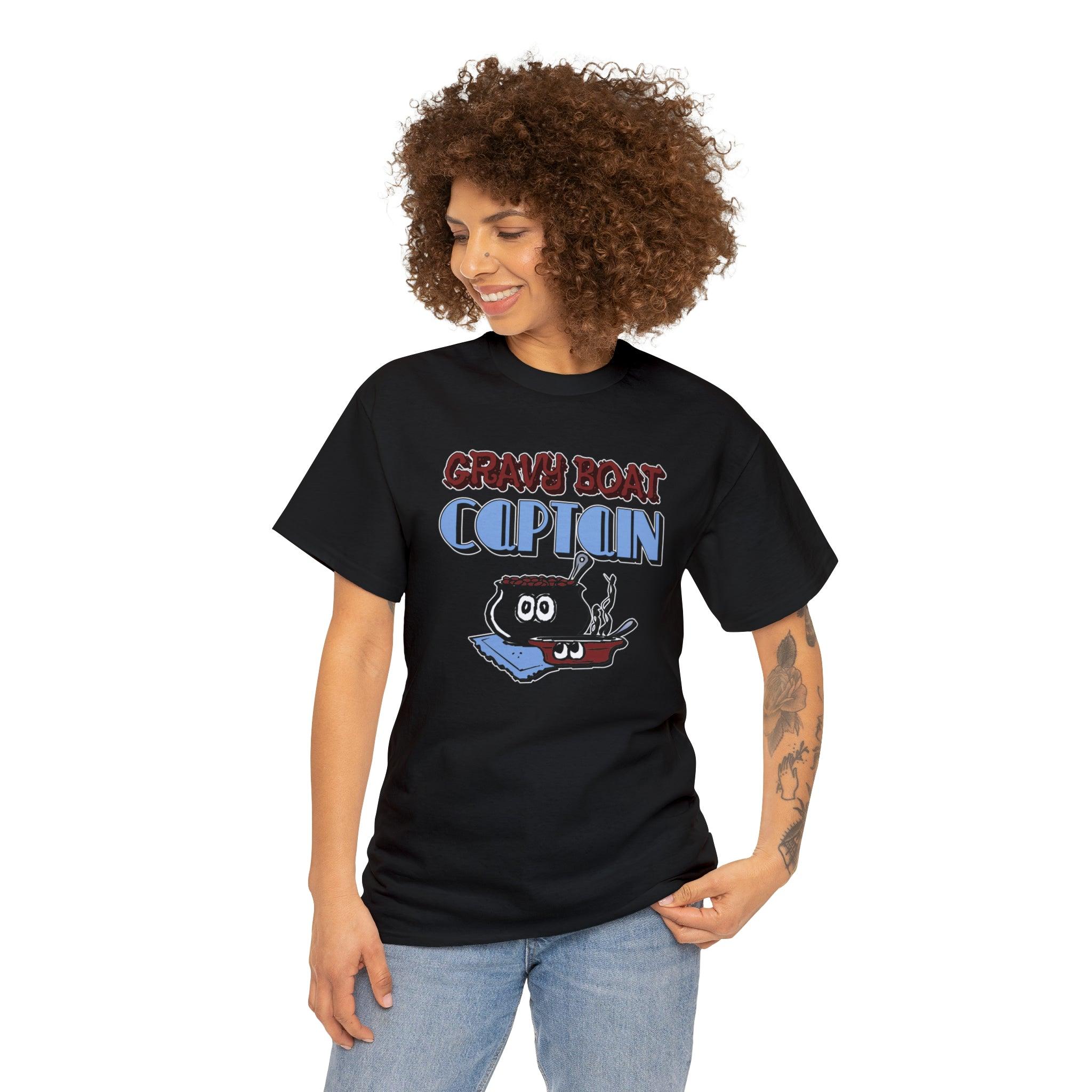 Gravy Boat Captain - T-Shirt - Witty Twisters Fashions