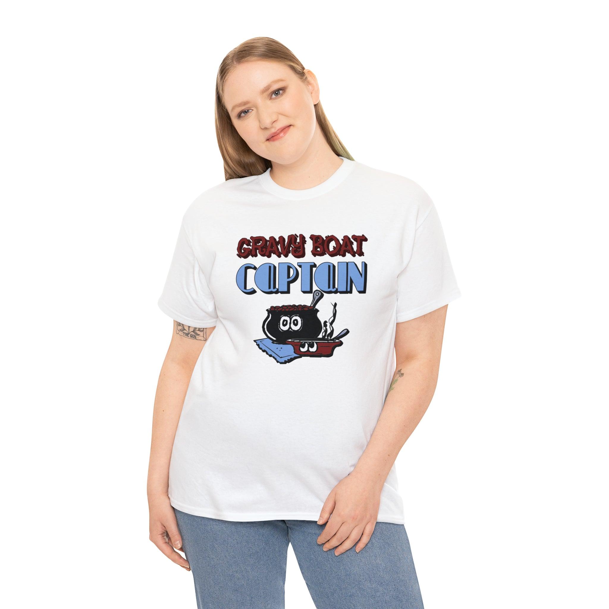 Gravy Boat Captain - T-Shirt - Witty Twisters Fashions