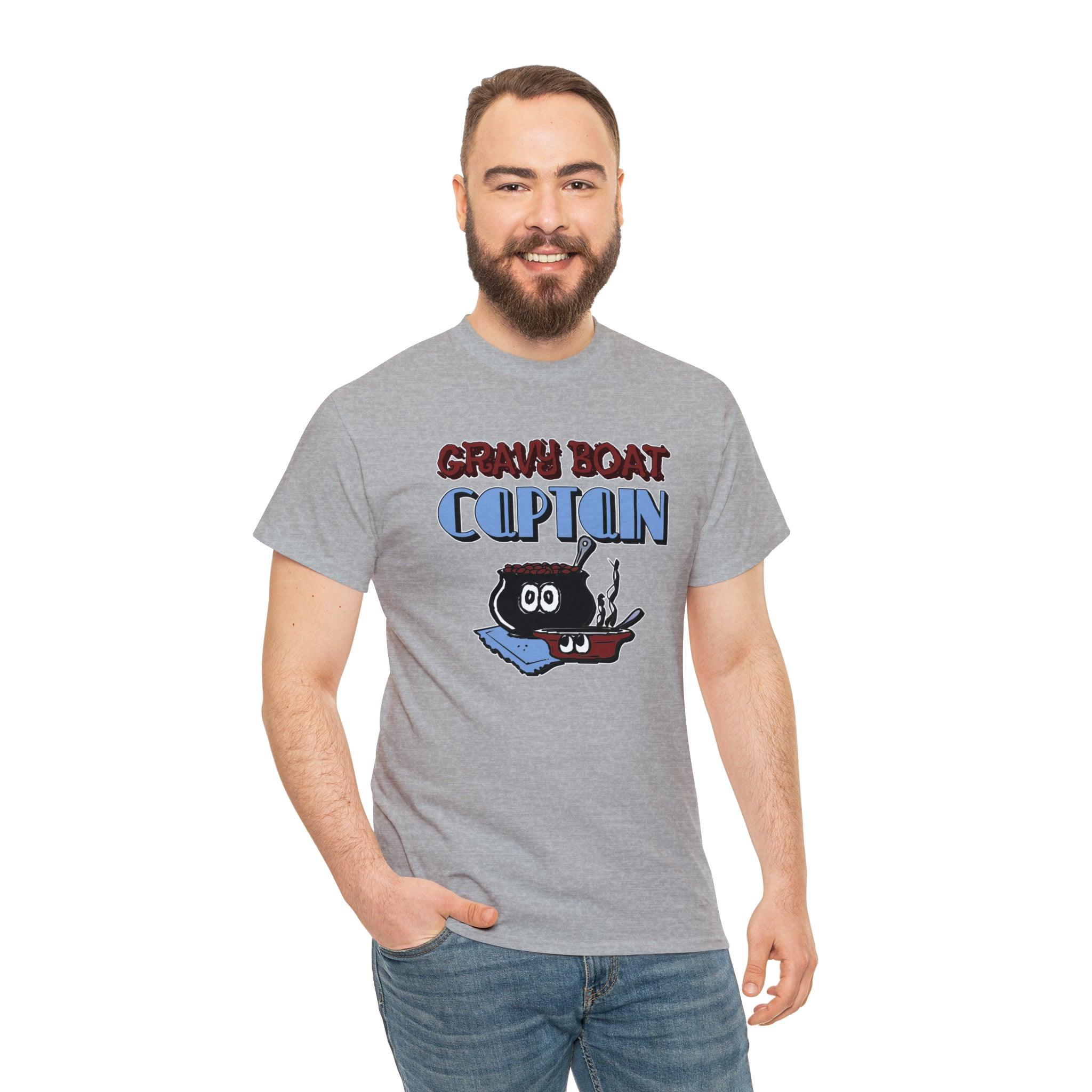 Gravy Boat Captain - T-Shirt - Witty Twisters Fashions