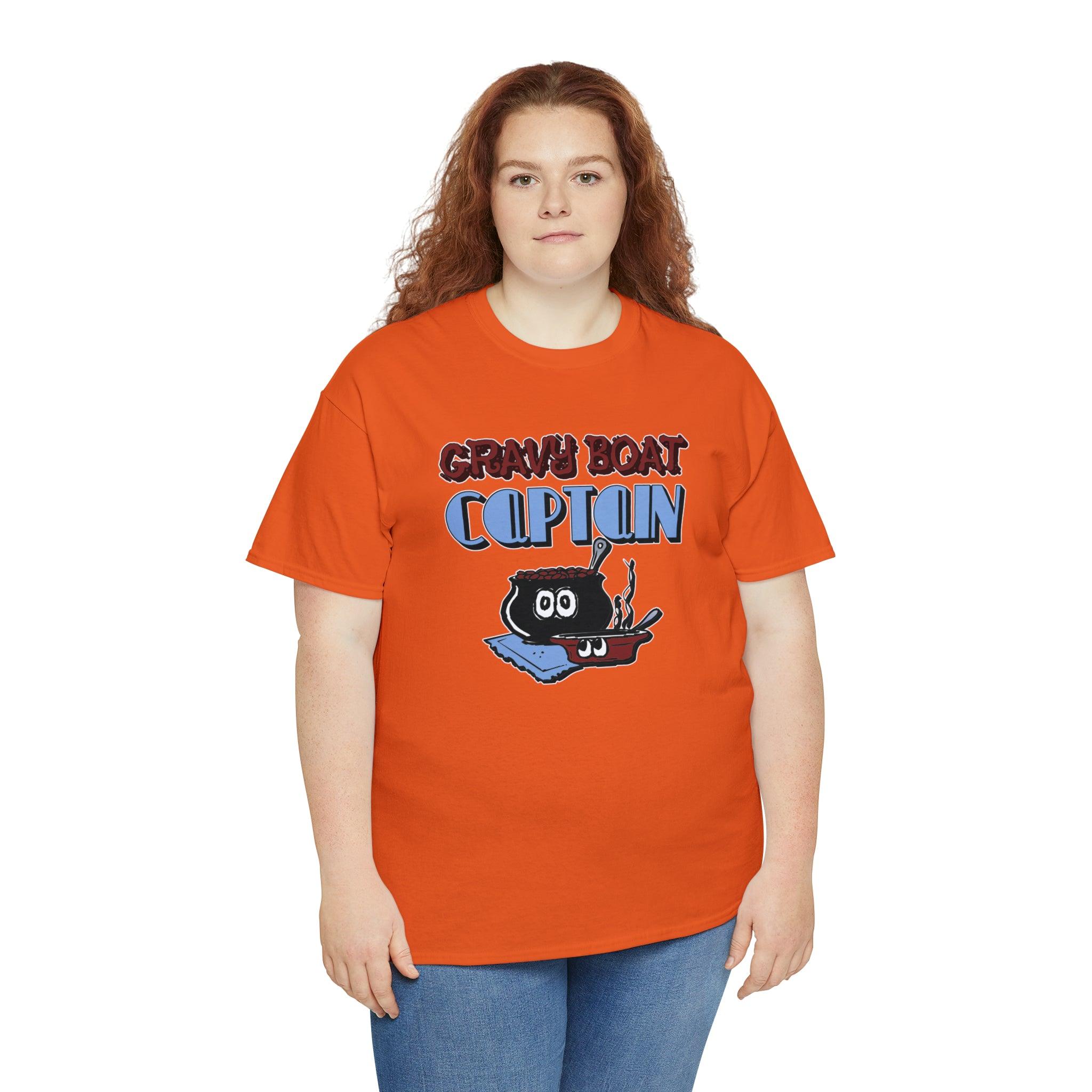 Gravy Boat Captain - T-Shirt - Witty Twisters Fashions