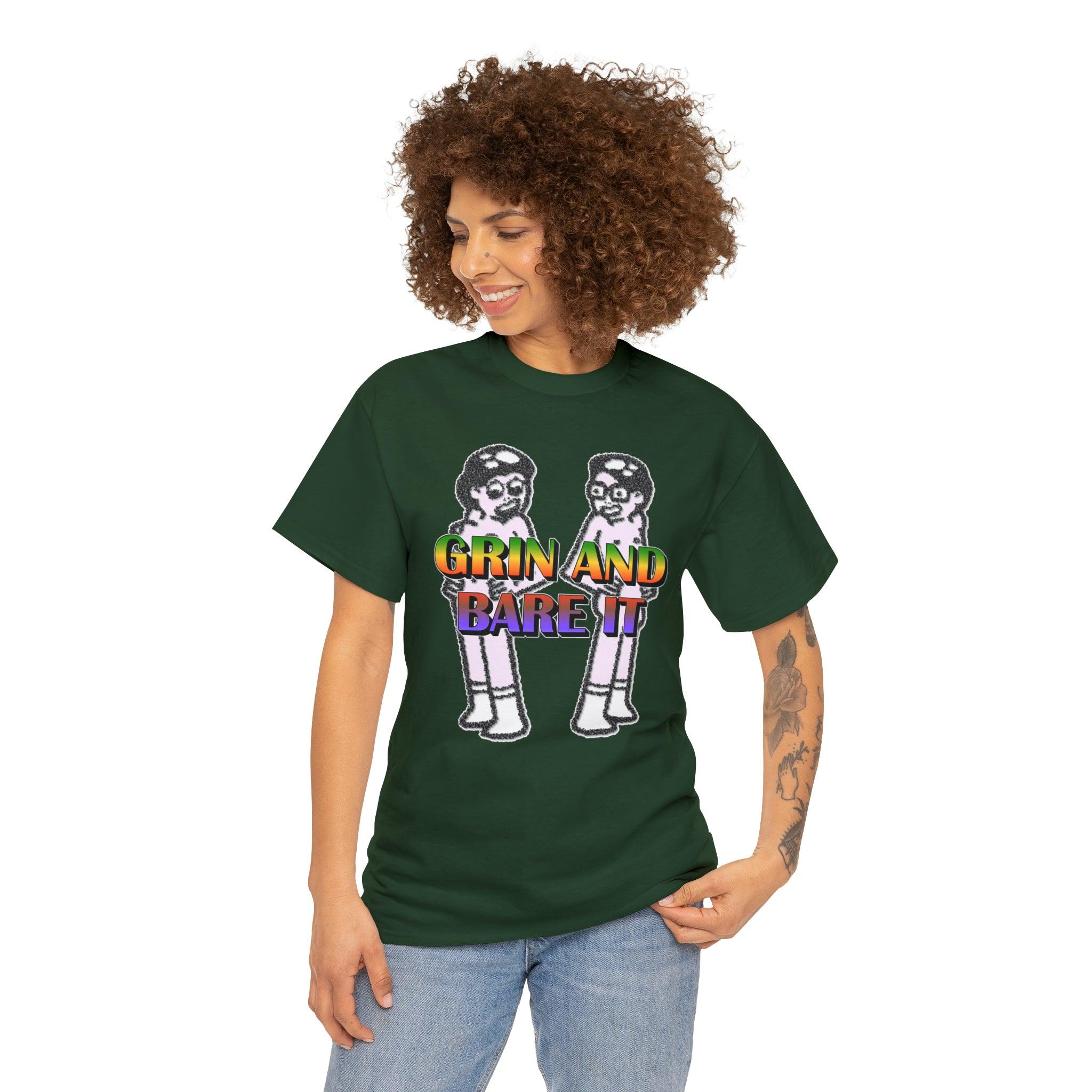 Grin And Bare It - T-Shirt - Witty Twisters Fashions