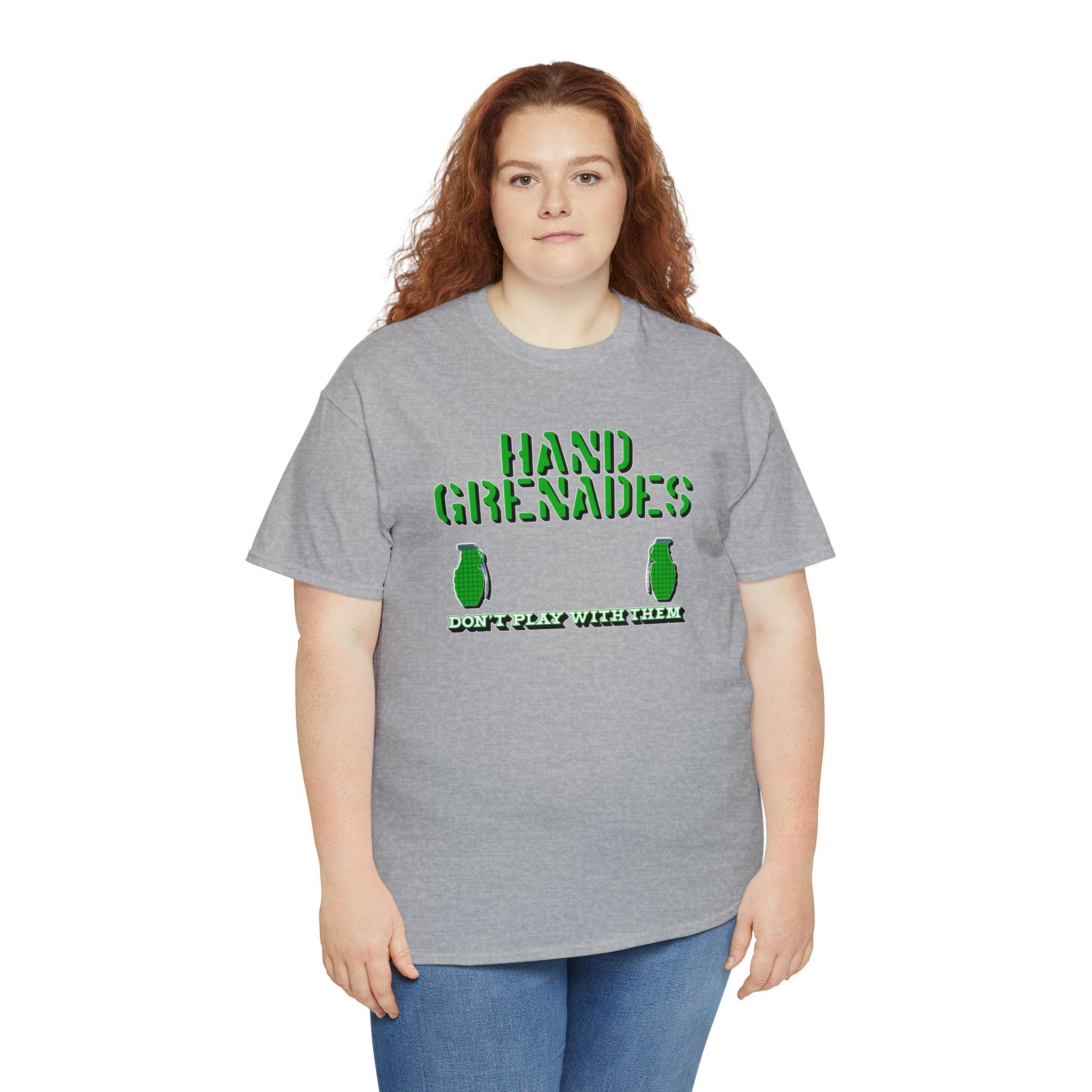 Hand Grenades Don't Play With Them - T-Shirt - Witty Twisters Fashions