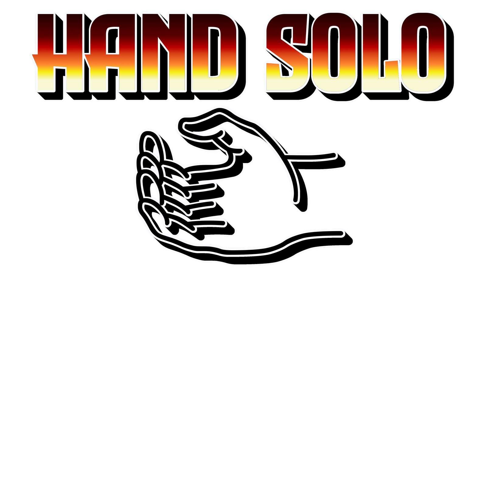 Hand Solo - T-Shirt - Witty Twisters Fashions